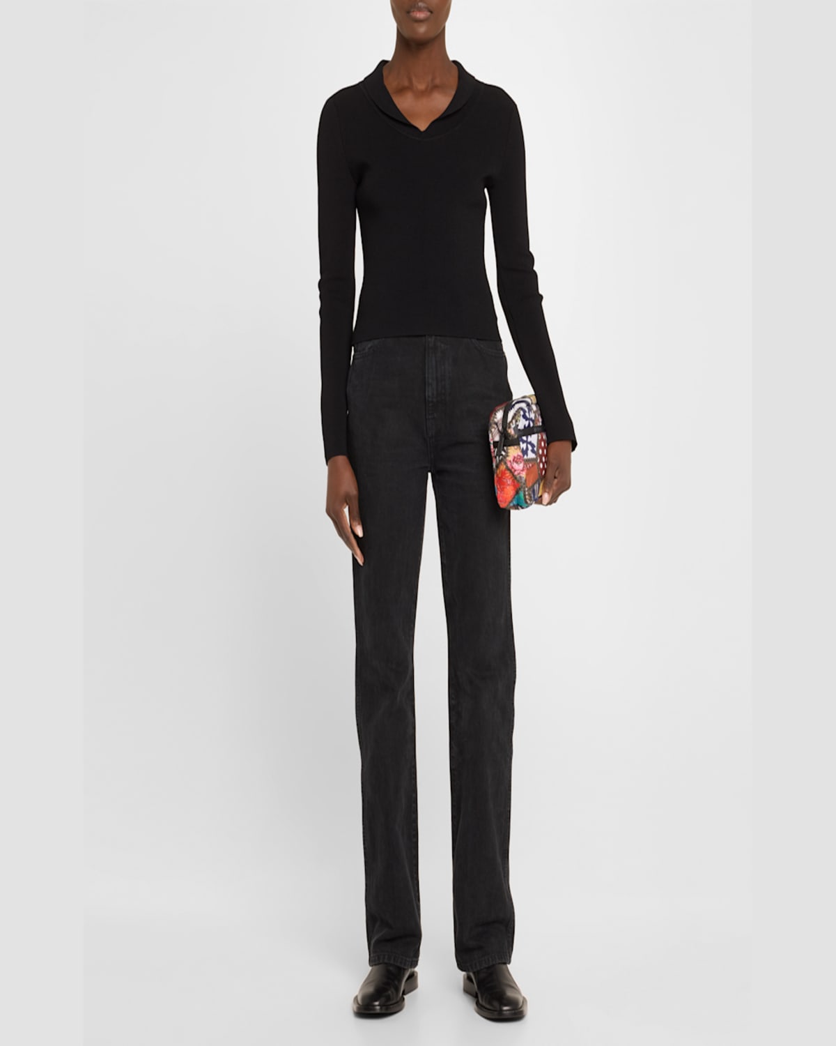 Libertine X Lesportsac Deluxe Printed Crossbody Bag In Ll Hotchpotch