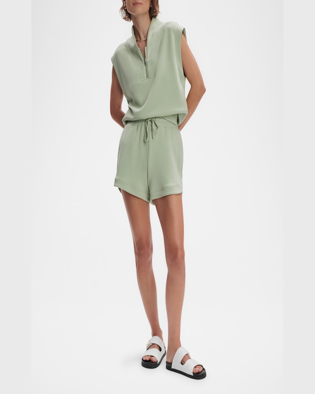 VARLEY OLLIE HIGH-RISE SHORTS 