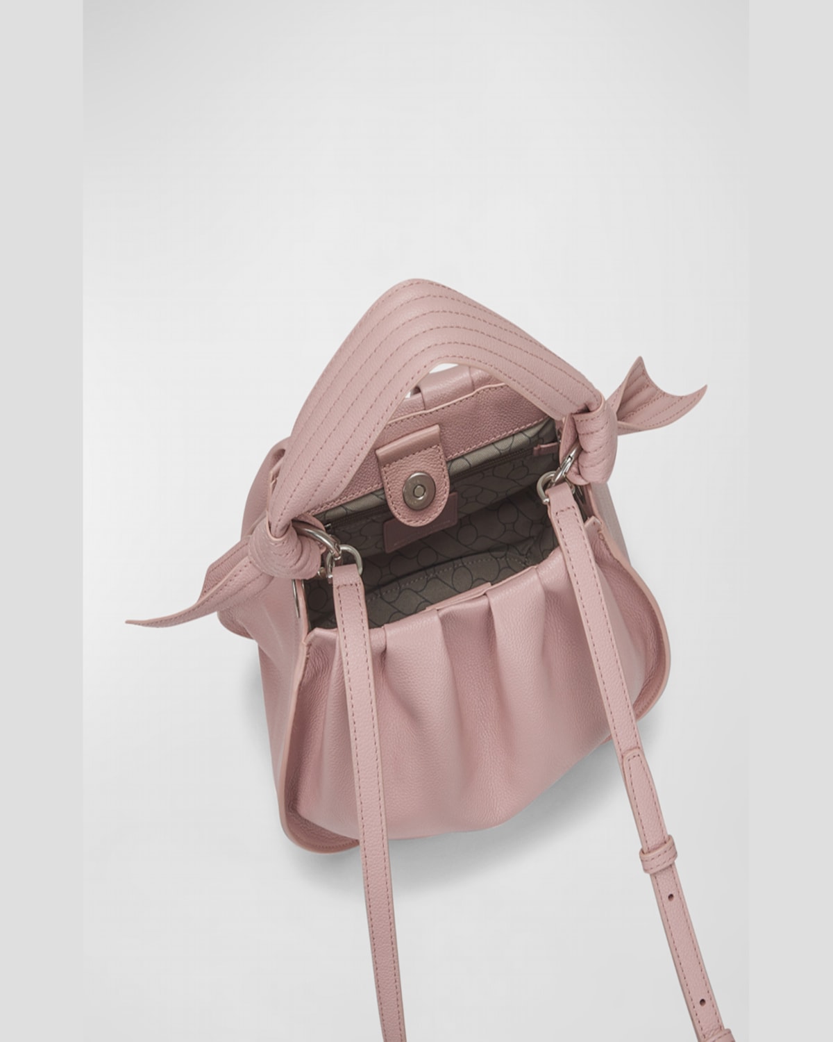 ORYANY SELENA LEATHER BUCKET BAG 