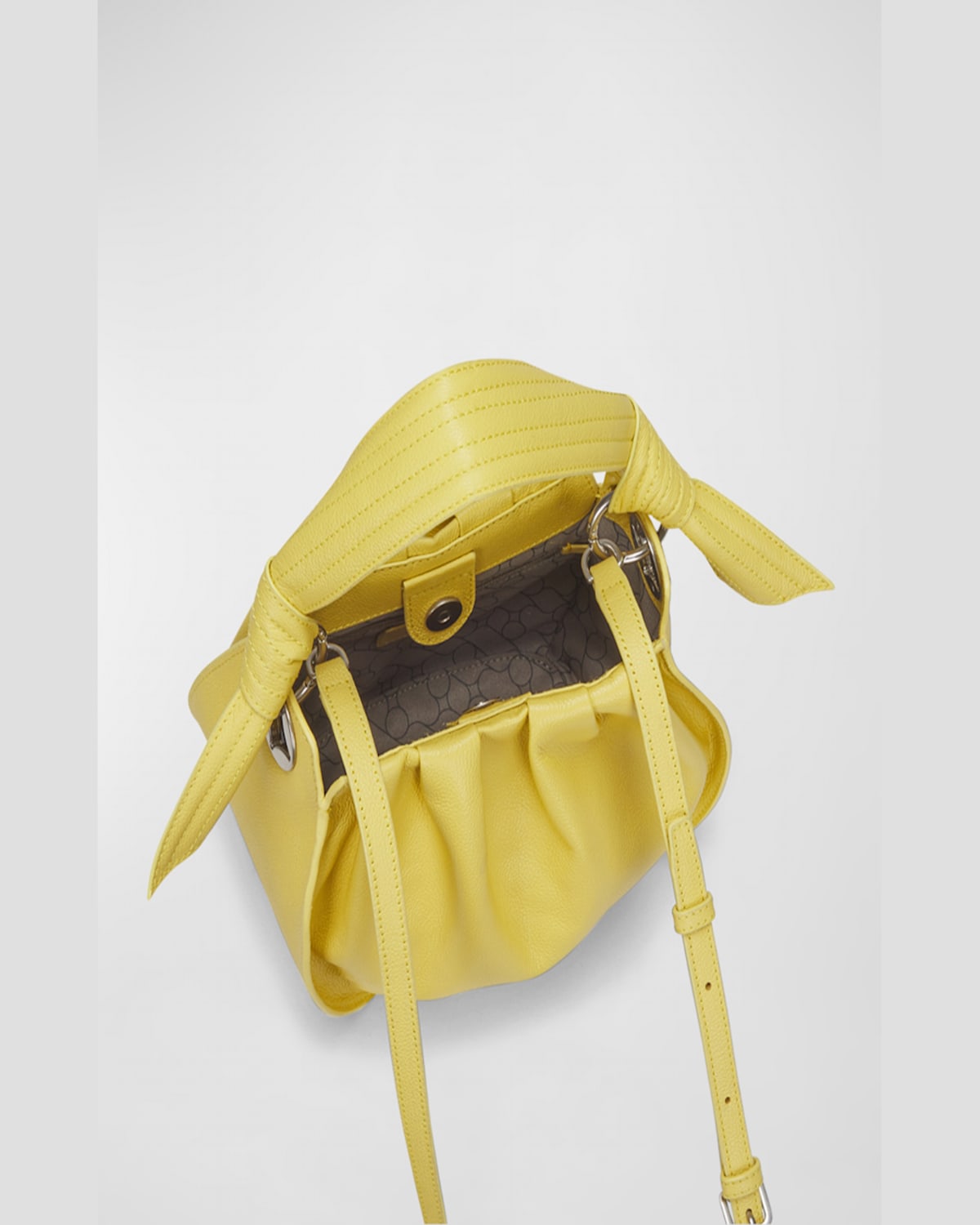 ORYANY SELENA LEATHER BUCKET BAG 