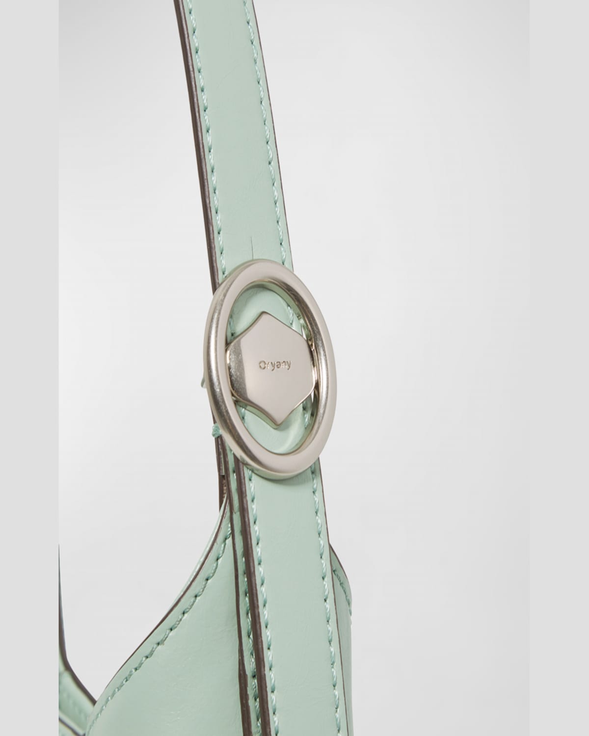 ORYANY EGG LEATHER SHOULDER BAG 