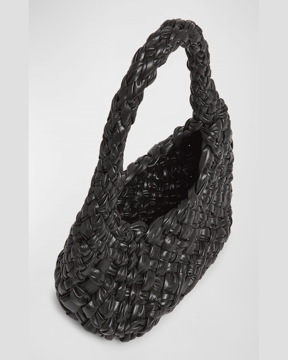 Bottega Veneta Small Athene Discovery Shoulder Bag In Black