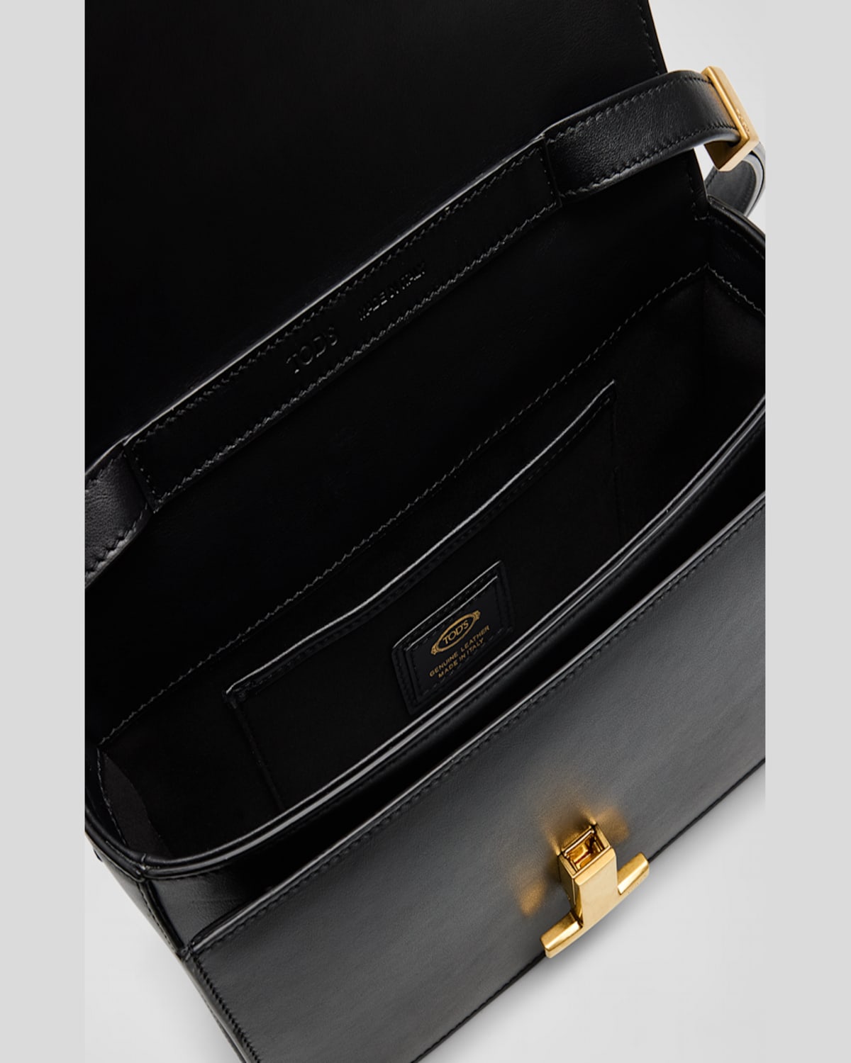 TOD'S T TIMELESS MINI CROSSBODY BAG IN LEATHER 