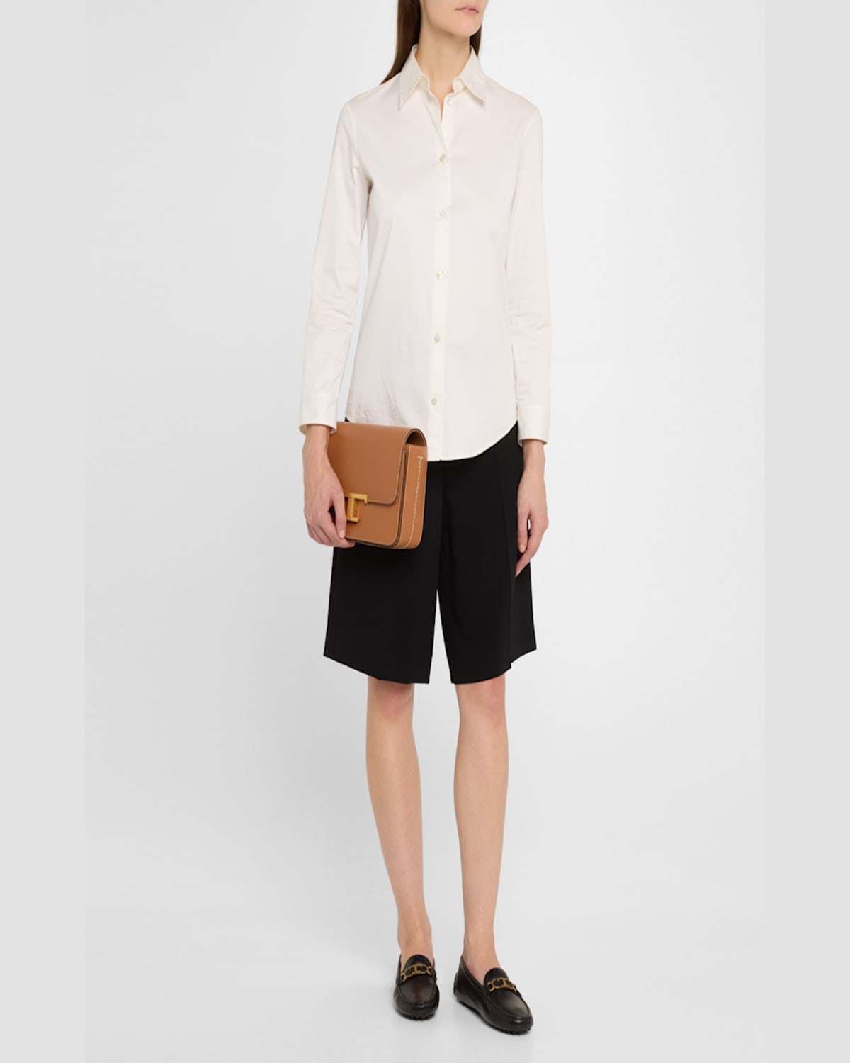 TOD'S MICRO T LEATHER CROSSBODY BAG 