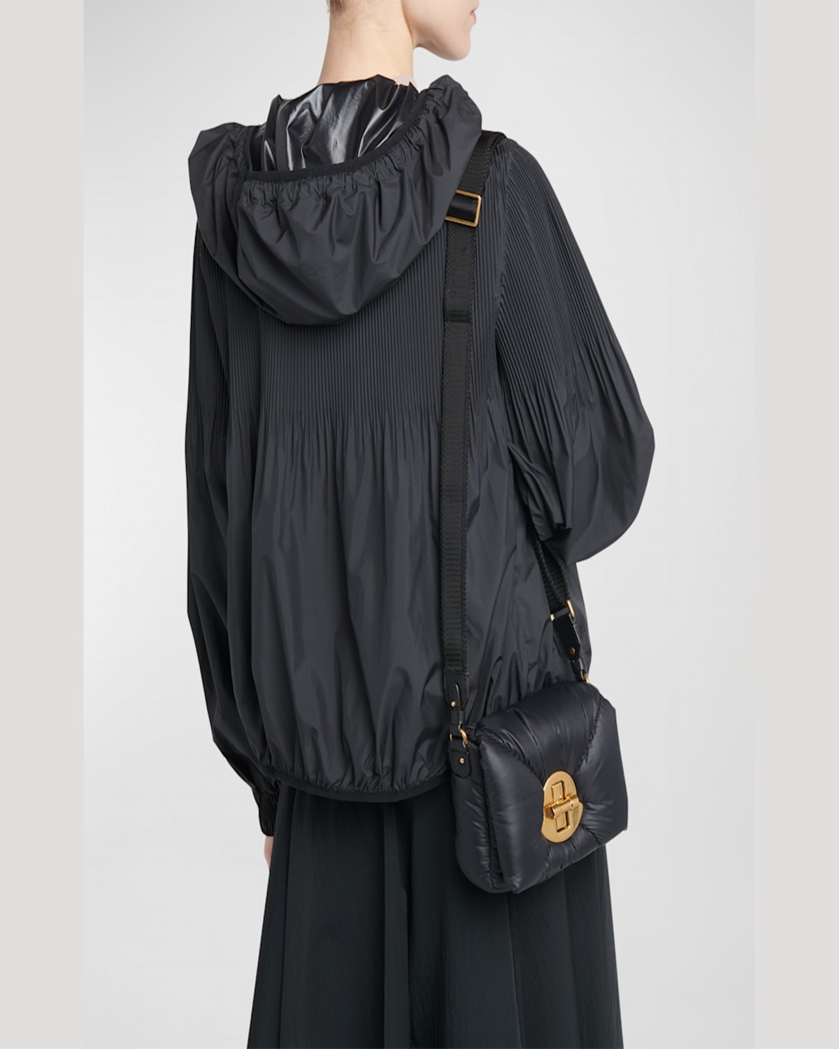 MONCLER MINI PUF CROSSBODY BAG 