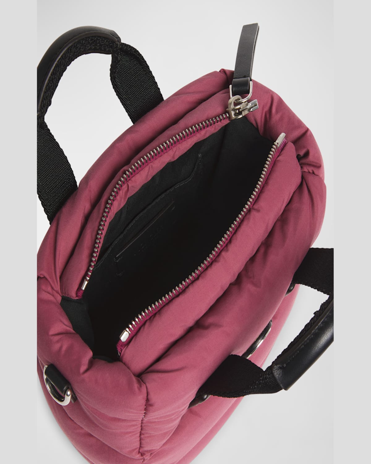 Moncler Micro Caradoc Crossbody Bag In Pink
