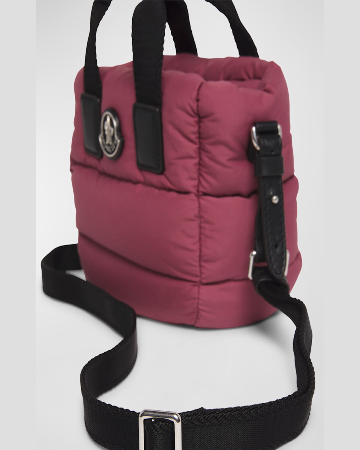 Moncler Micro Caradoc Crossbody Bag In Pink