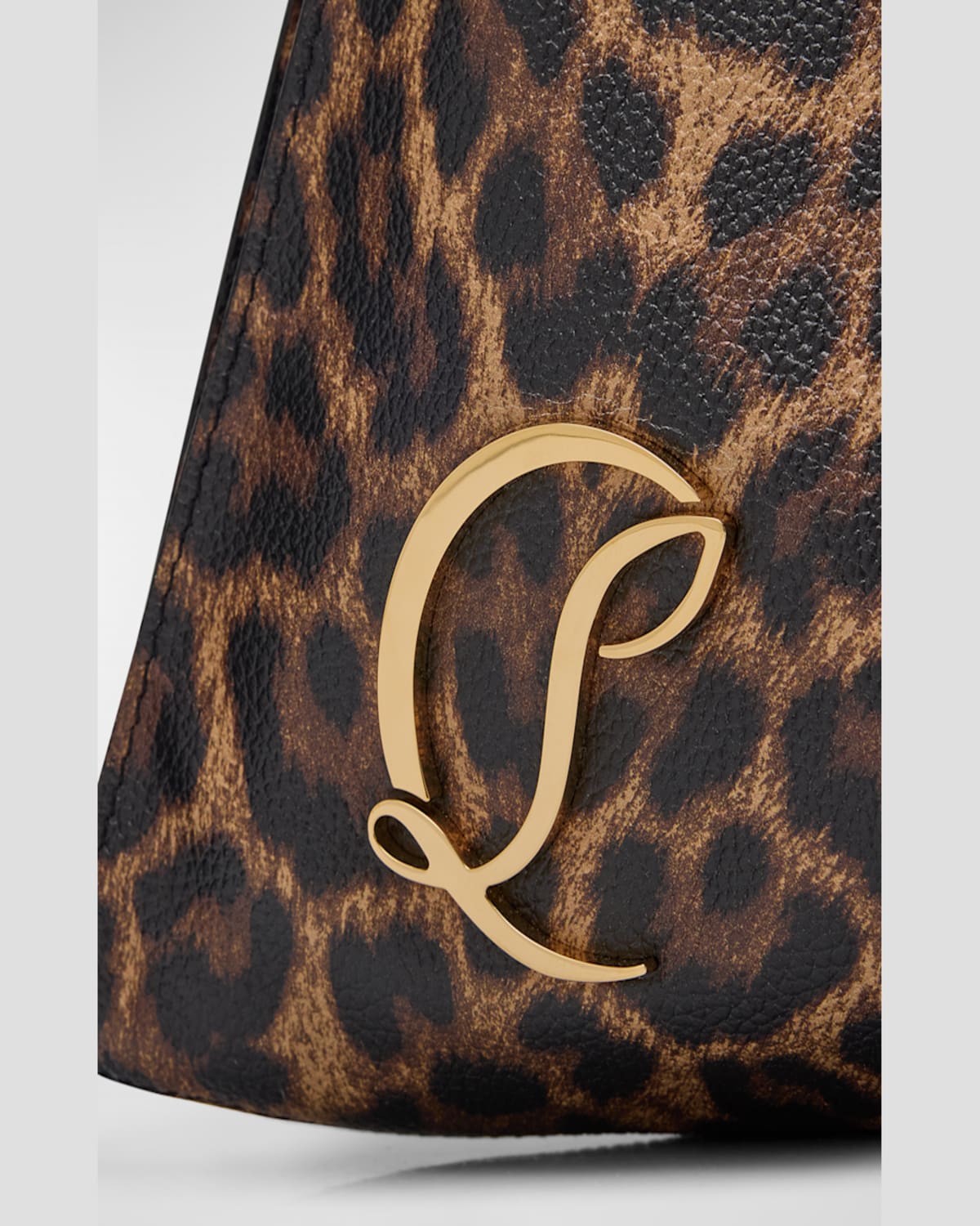 Christian Louboutin Le 54 Leopard-print Leather Tote Bag In Leopard