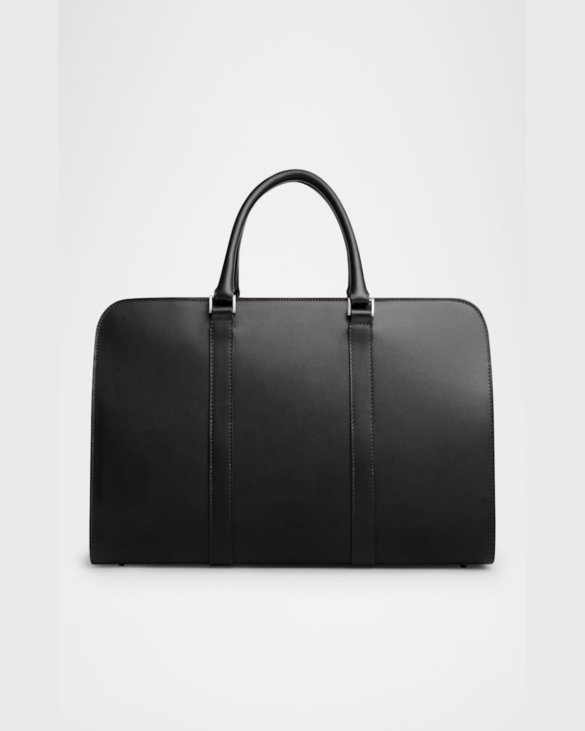 Carl Friedrik Palissy Leather Weekend Bag In Black