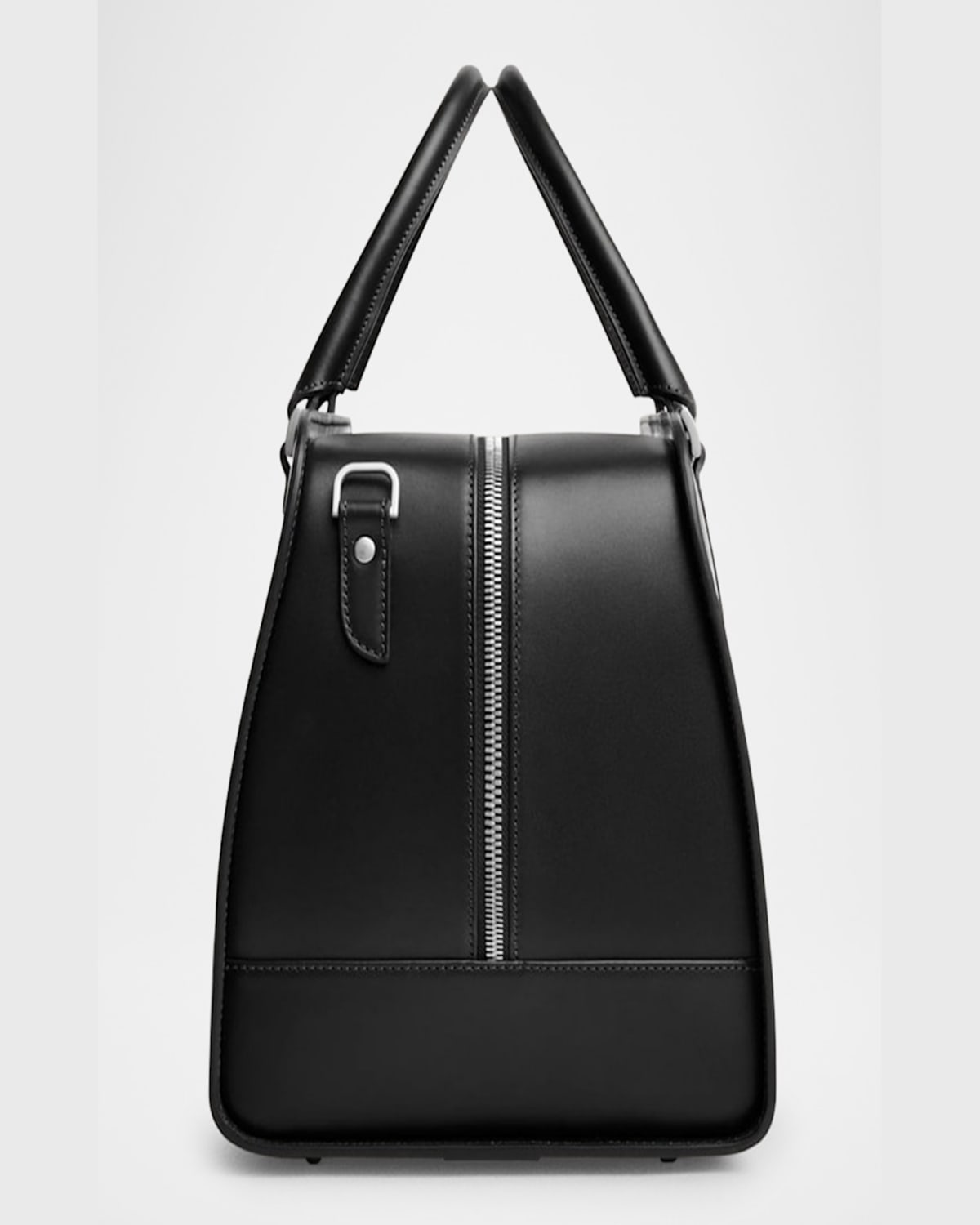 Carl Friedrik Palissy Leather Weekend Bag In Black