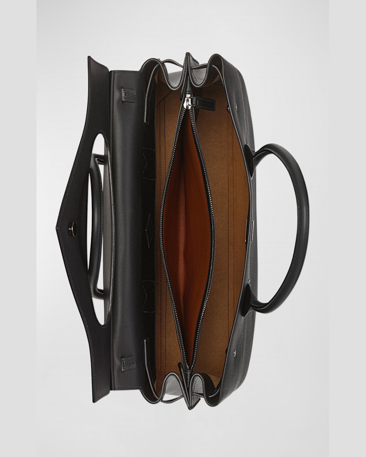 Mcm Soft Diamond Tote In Embossed Leather In Black
