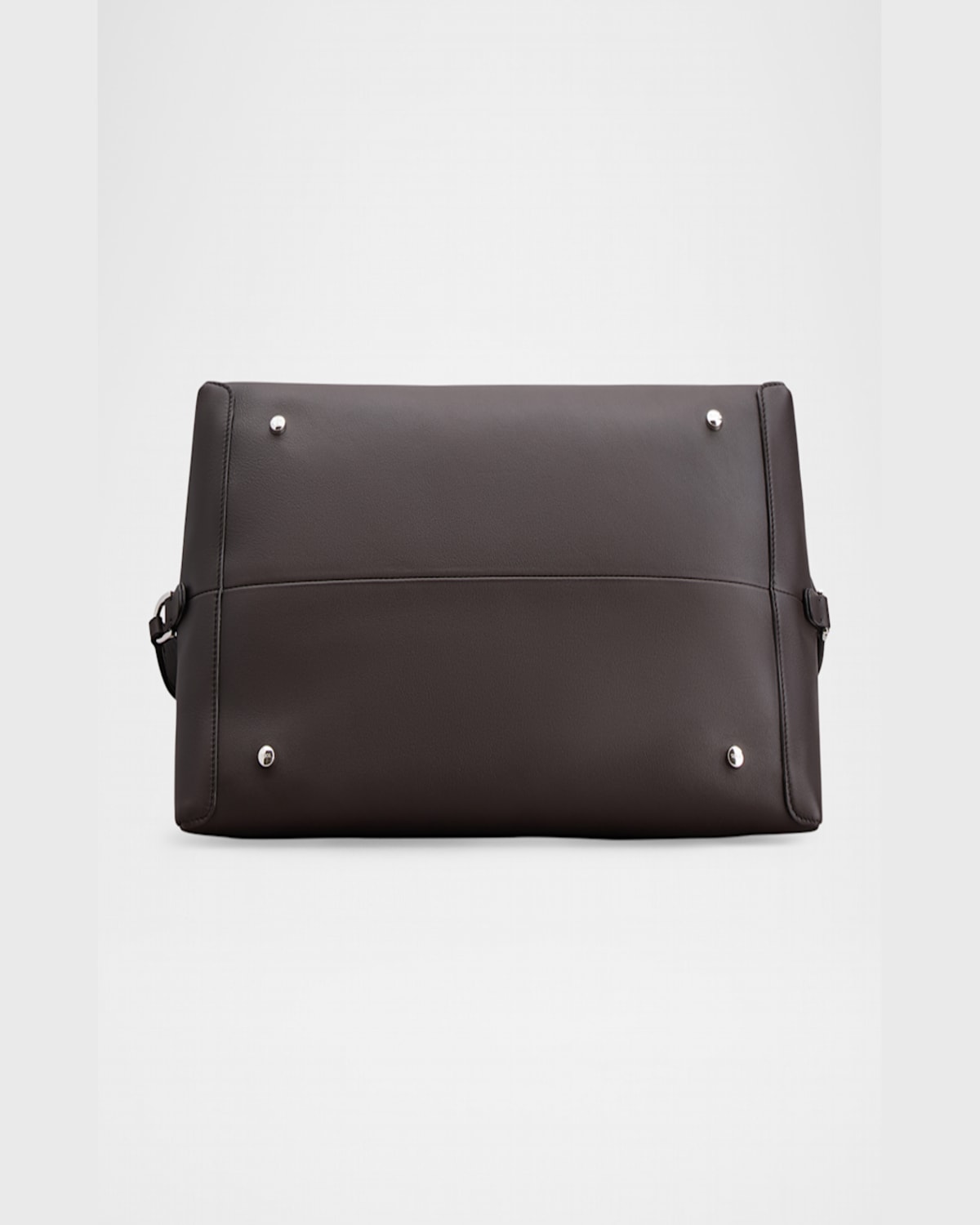 Shop Tod's Bauletto Zip Leather Top-handle Bag In Palissandro