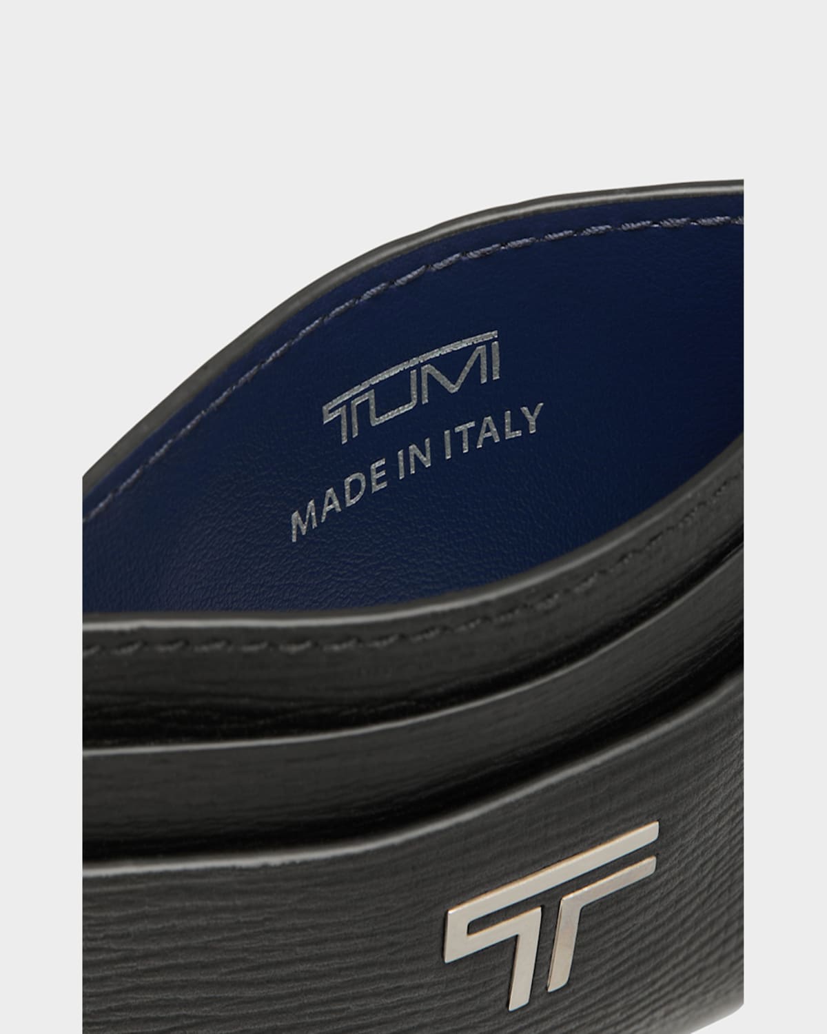 TUMI SLIM LEATHER CARD CASE