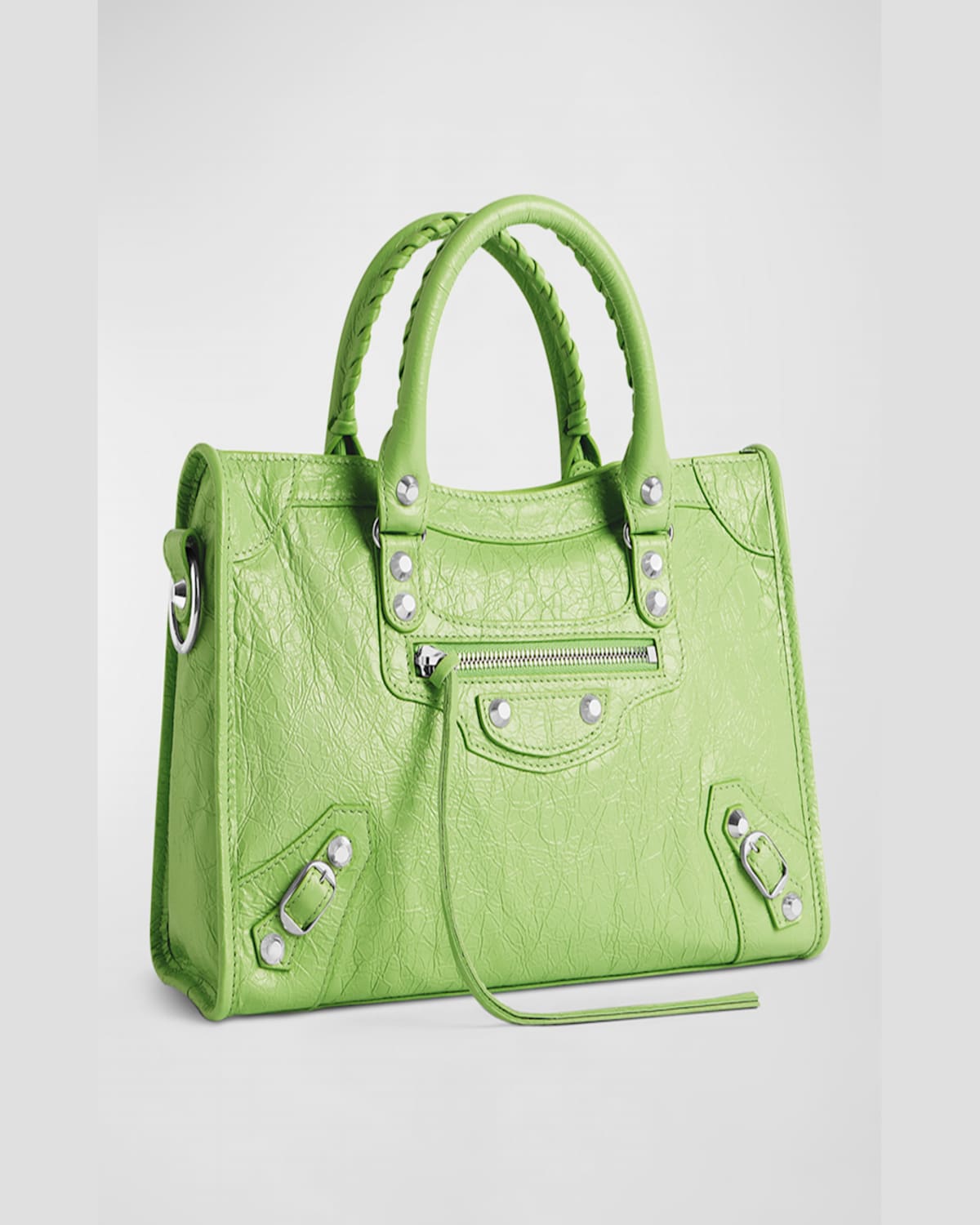 Balenciaga Le City Small Bag In 3210 Vert