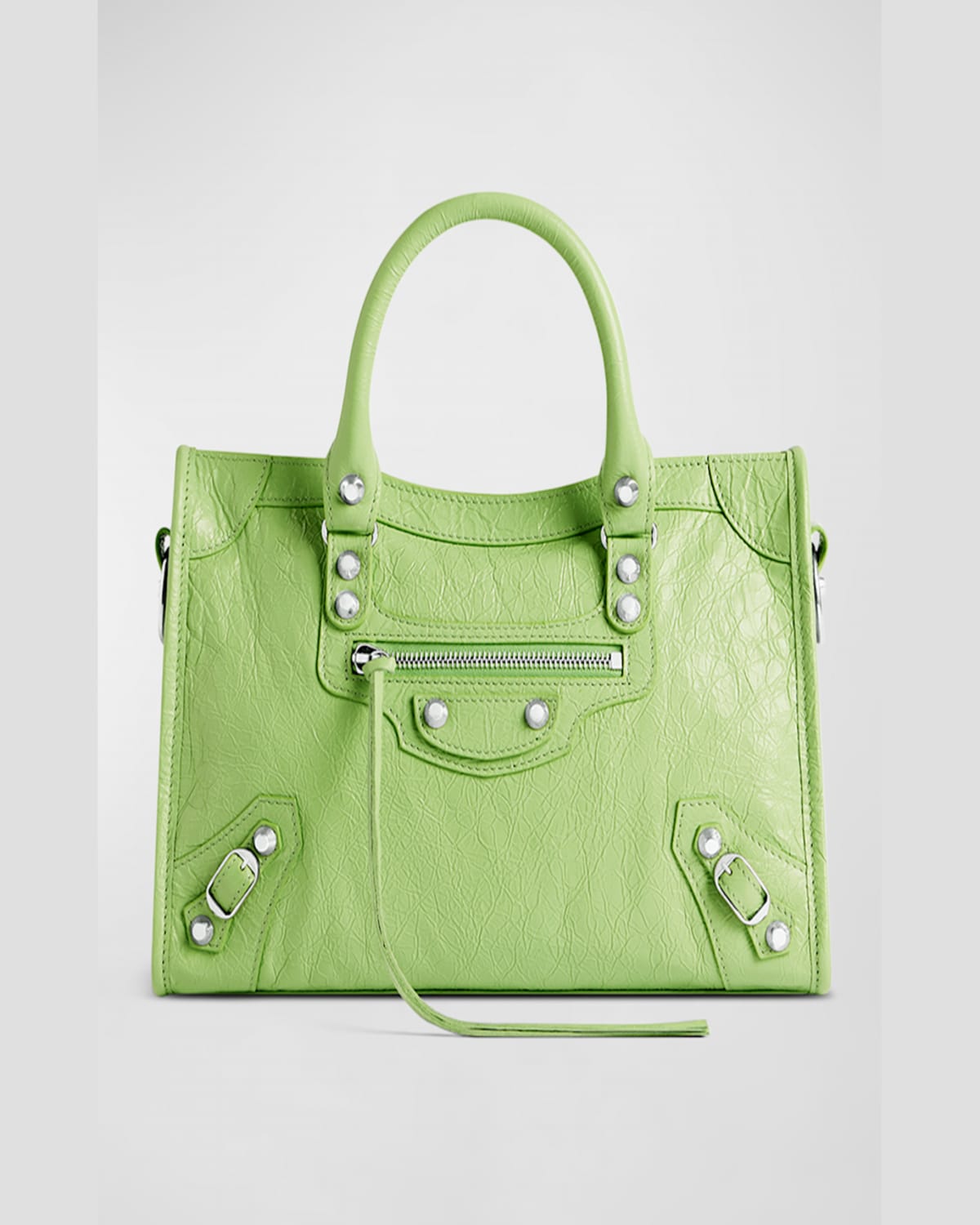 Balenciaga Le City Small Bag In 3210 Vert