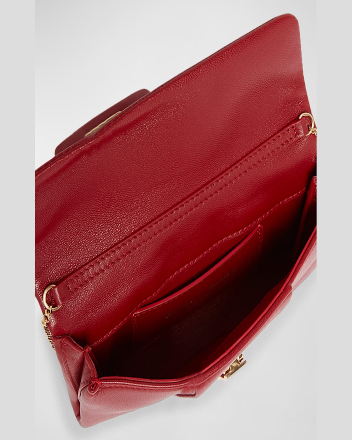 Proenza Schouler Flap Leather Shoulder Bag In Red
