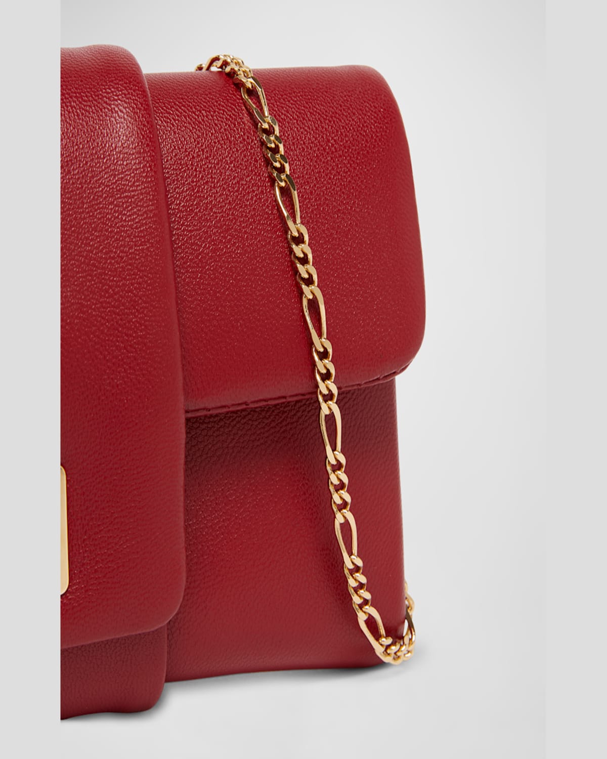 Proenza Schouler Flap Leather Shoulder Bag In Red