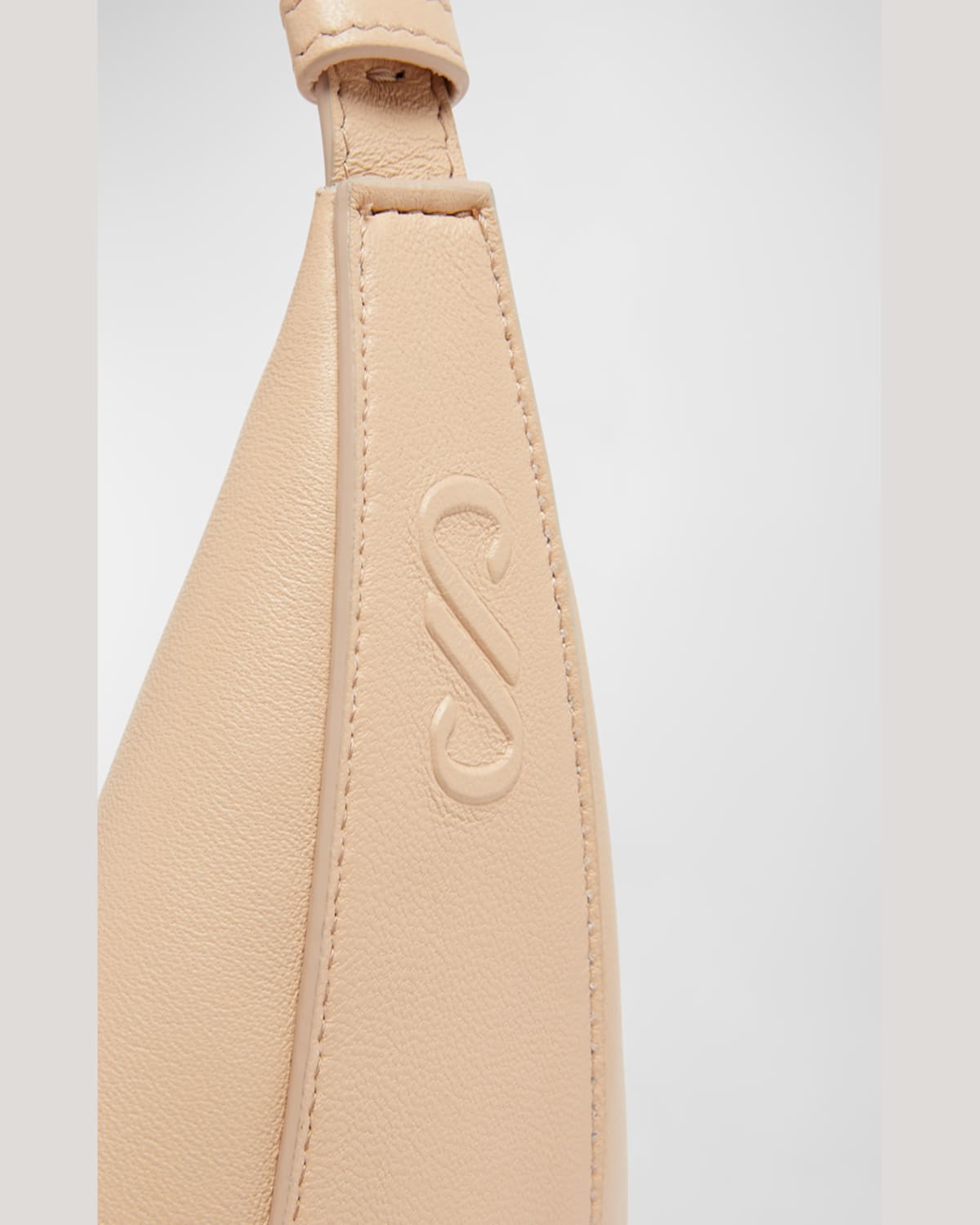 Proenza Schouler Slide Napa Leather Shoulder Bag In Beige