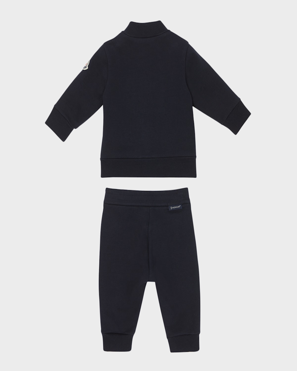 Moncler Cotton Tracksuit In Navy