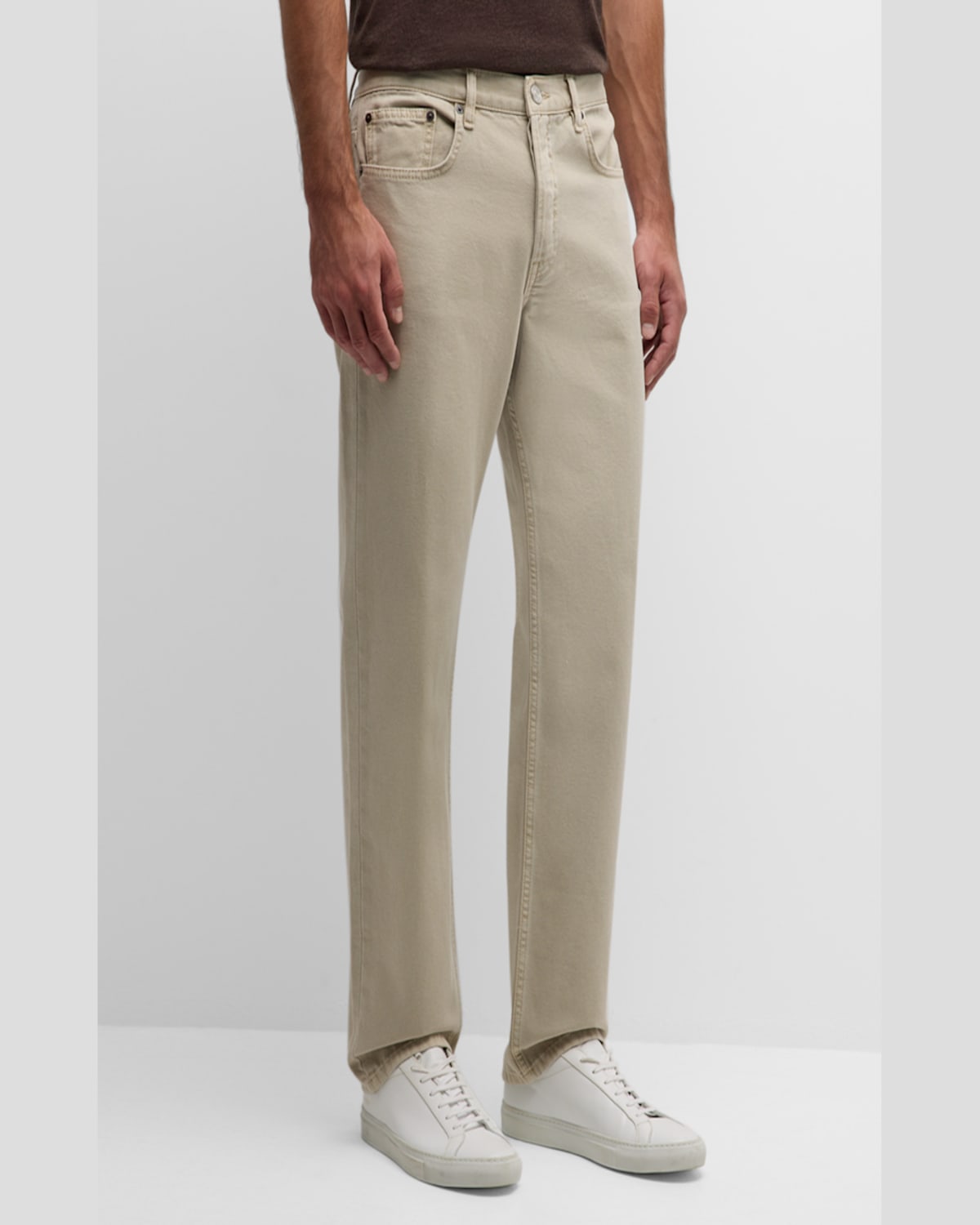 Frame The Straight Leg Jeans In Dark Navy