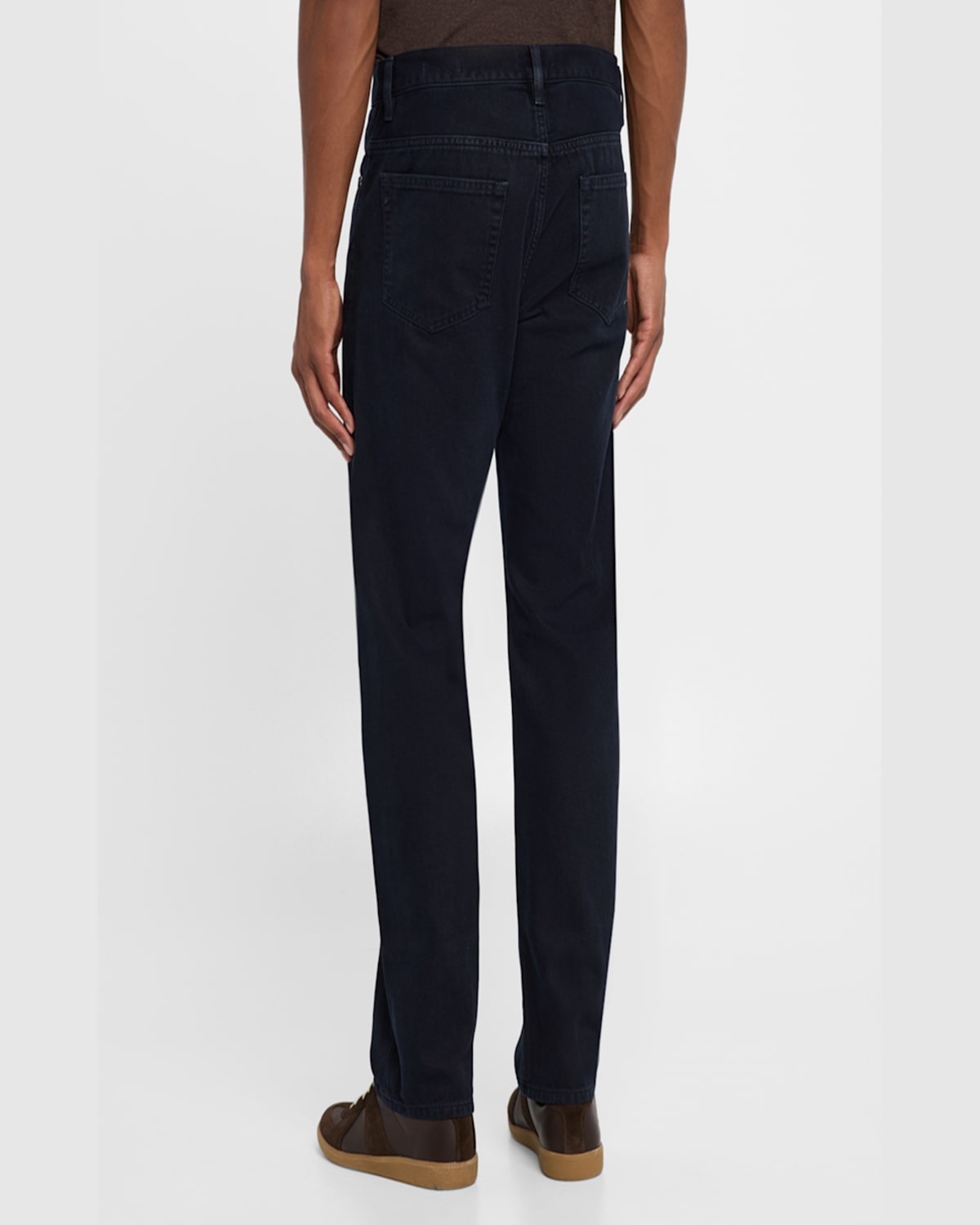 Frame The Straight Leg Jeans In Dark Navy