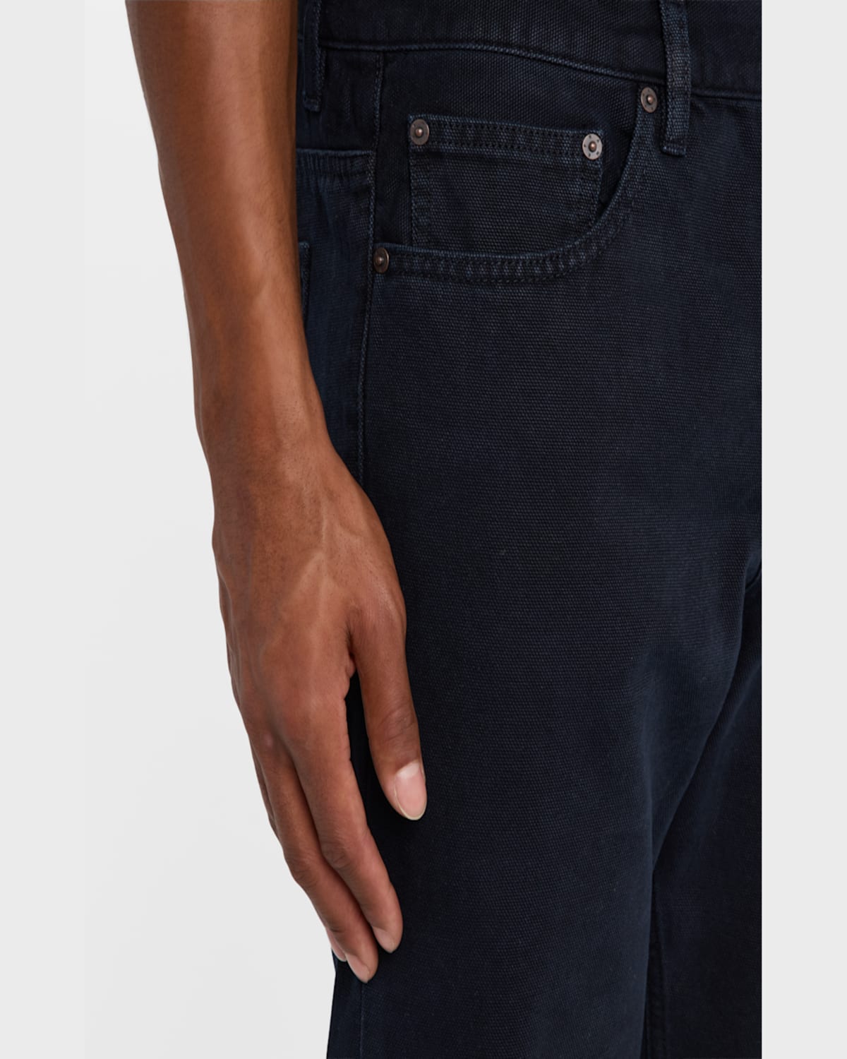 Frame The Straight Leg Jeans In Dark Navy
