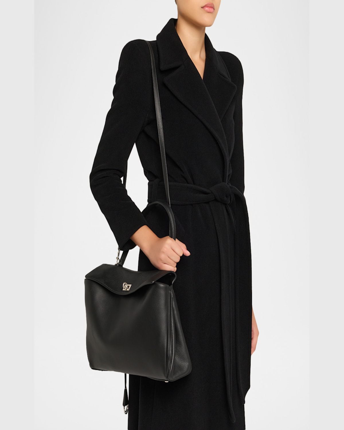 Balenciaga Le City Small Bag In 1000 Black