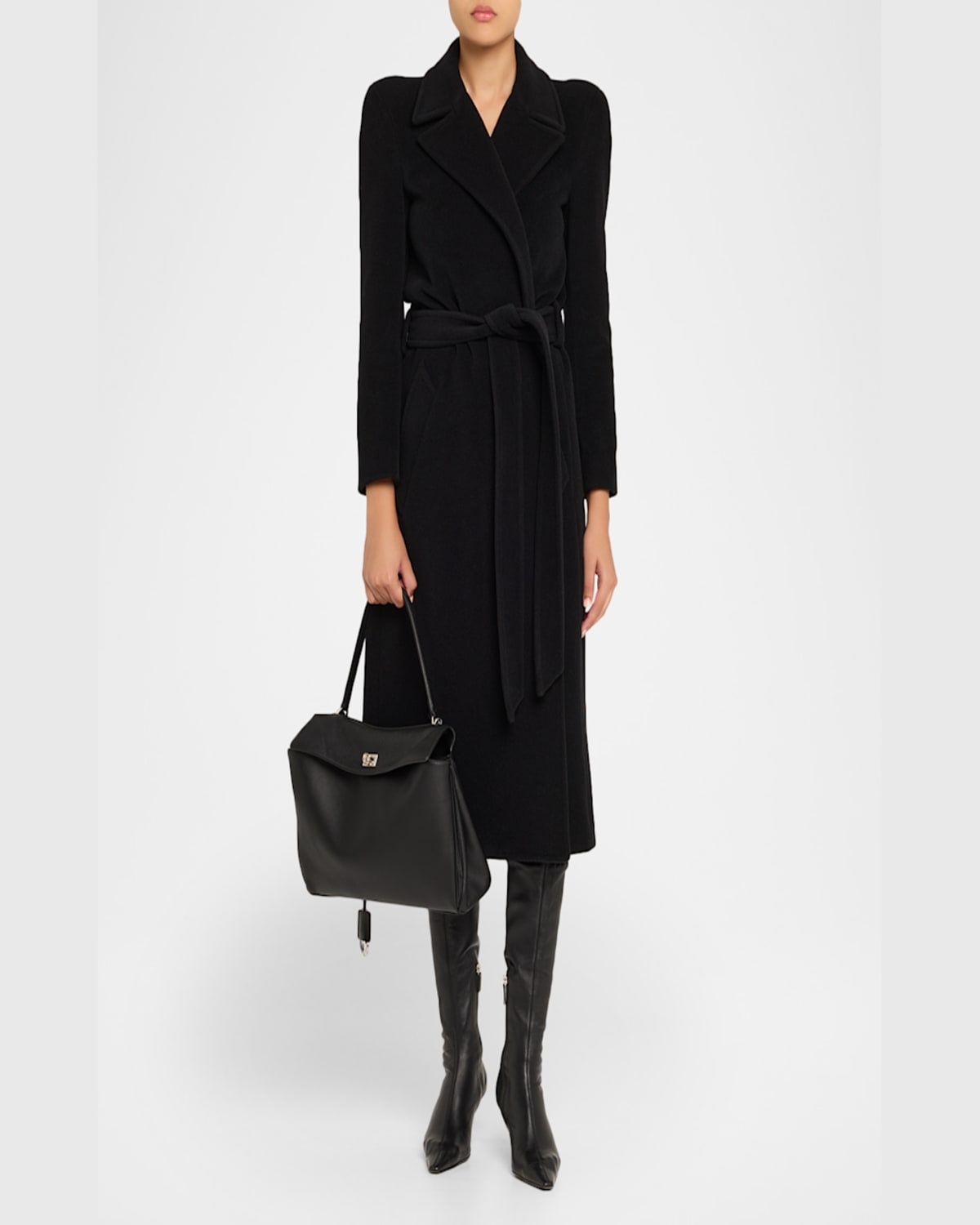 Balenciaga Le City Small Bag In 1000 Black
