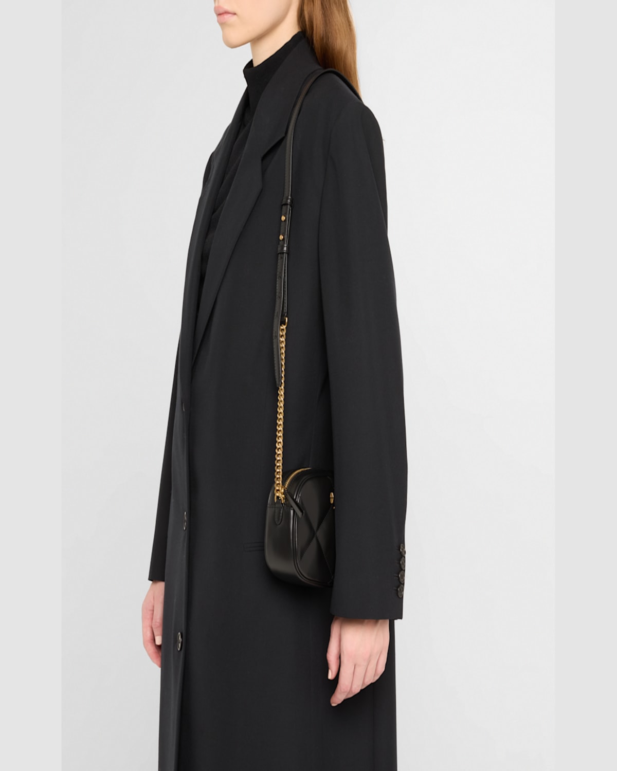 Tory Burch Kira Diamond-quilted Leather Crossbody Bag In Black