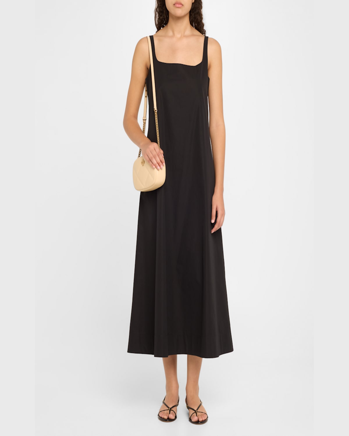 Tory Burch Kira Diamond-quilted Leather Crossbody Bag In Vanilla Soft Serve