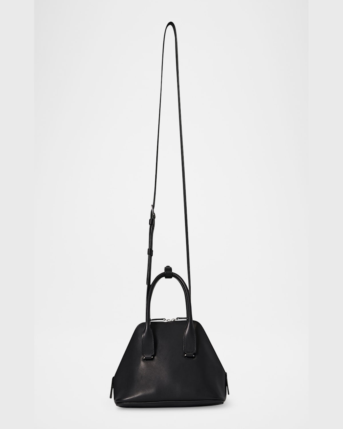 THE ROW MINI DEVON IN SADDLE LEATHER 