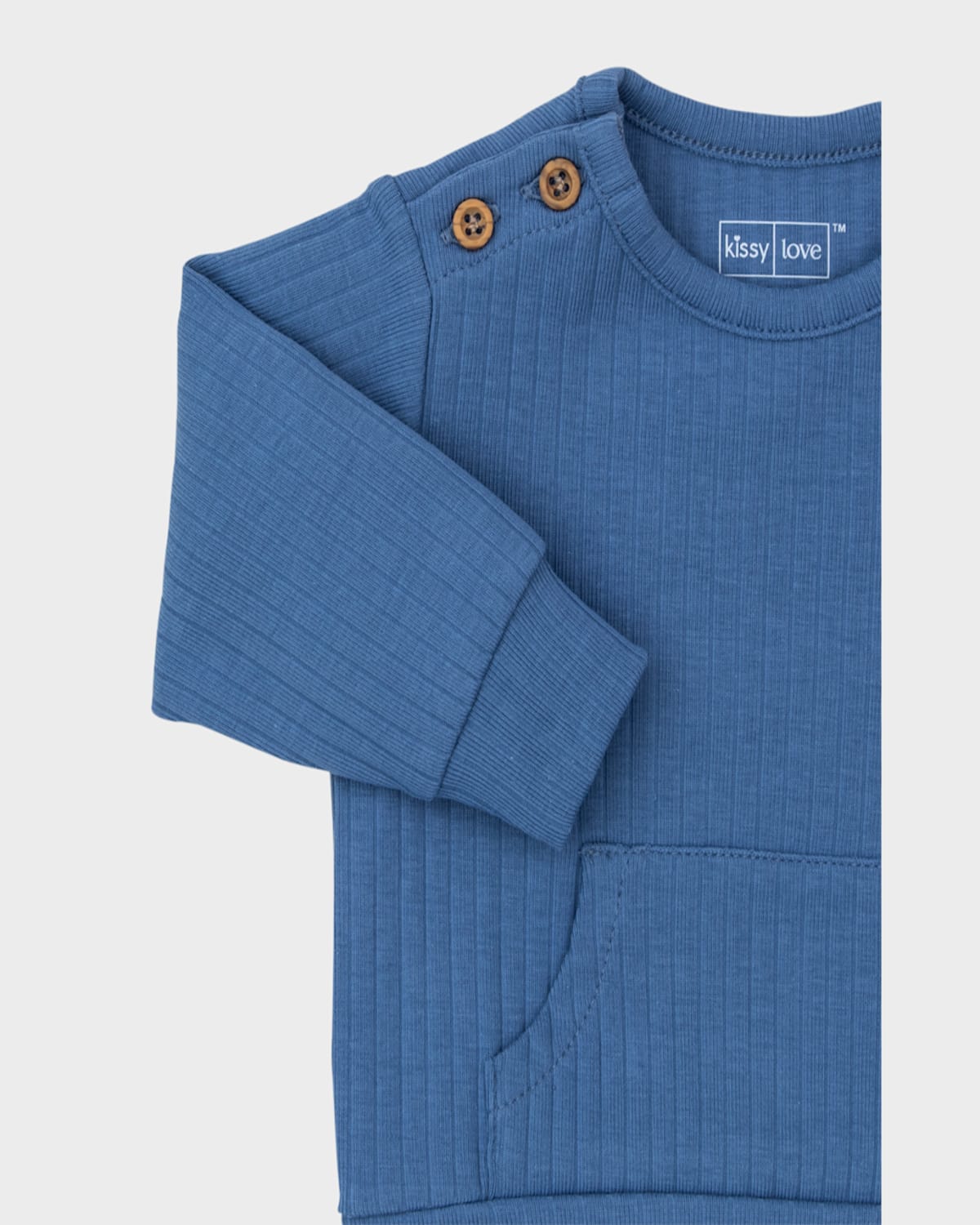 KISSY KISSY BOY'S HELICOPTER RESUCE TWO-PIECE RIBBED SET 