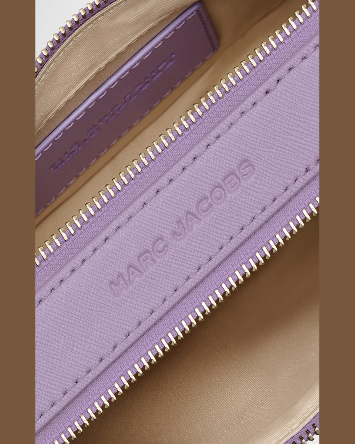 Marc Jacobs Snapshot Bag In Lilac