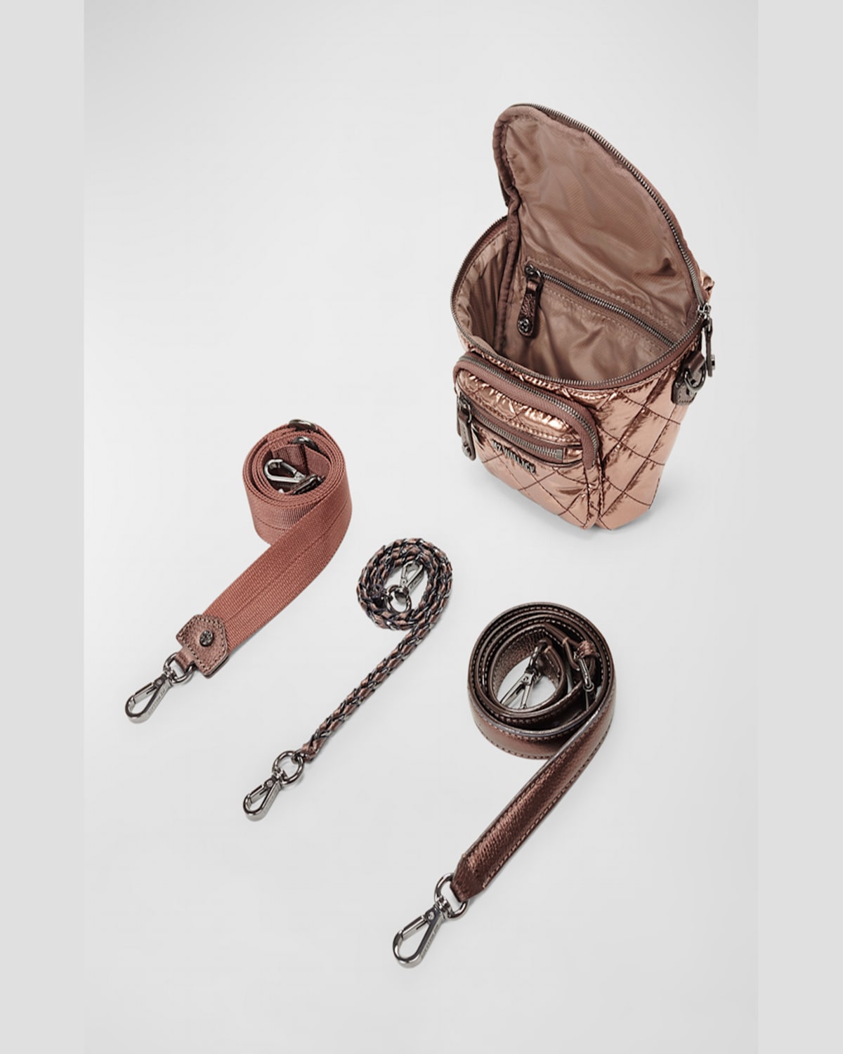 MZ WALLACE CROSBY MICRO CONVERTIBLE SLING BELT BAG 