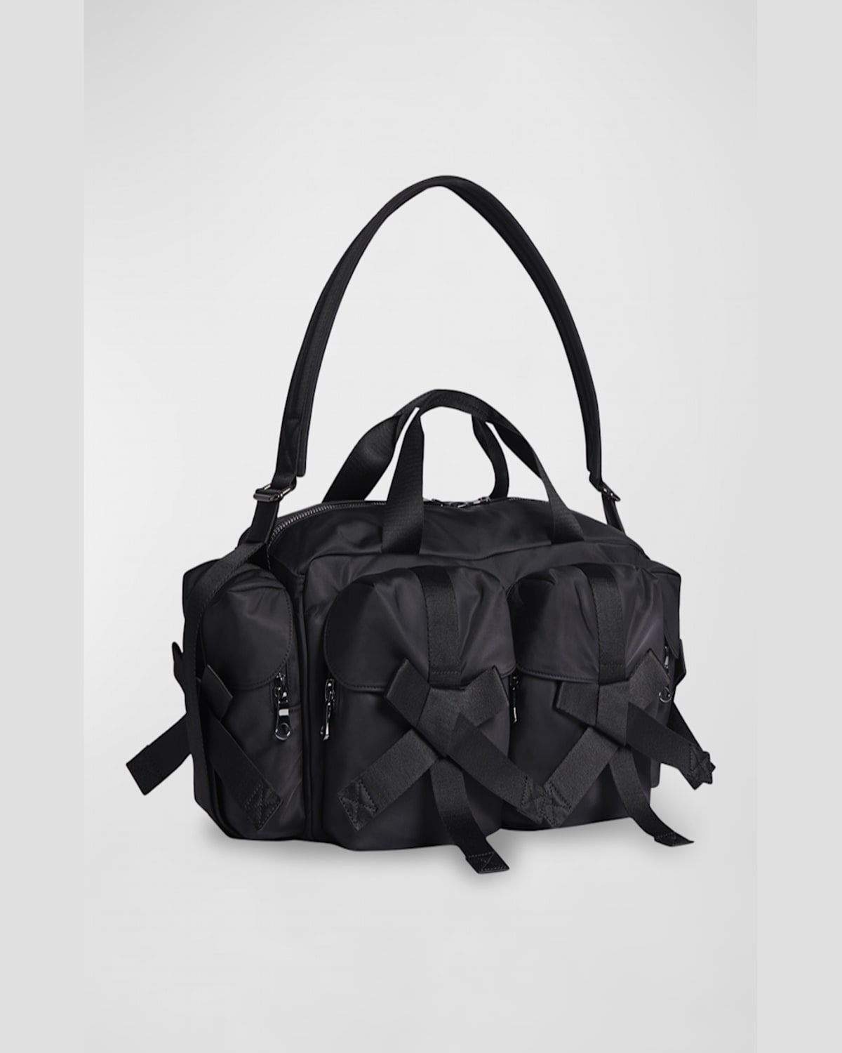 SIMONE ROCHA UTILITY BOW POCKET TRAVEL SHOULDER BAG 