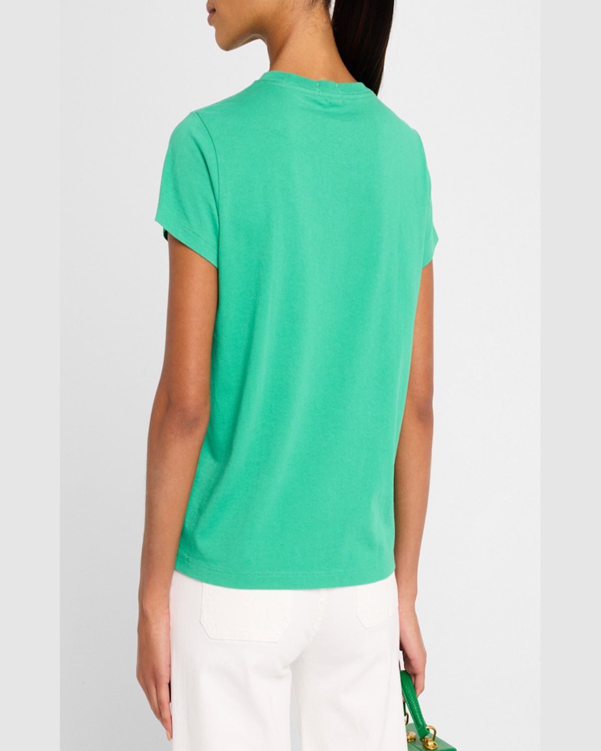 Mother The Boxy Goodie Goodie Graphic Tee In Surf Parol