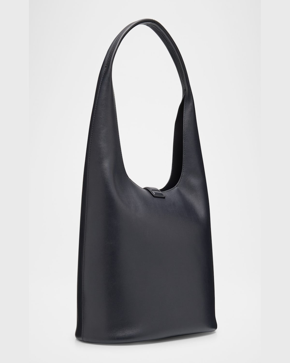 Simkhai Khai Leather Hobo Bag In Black