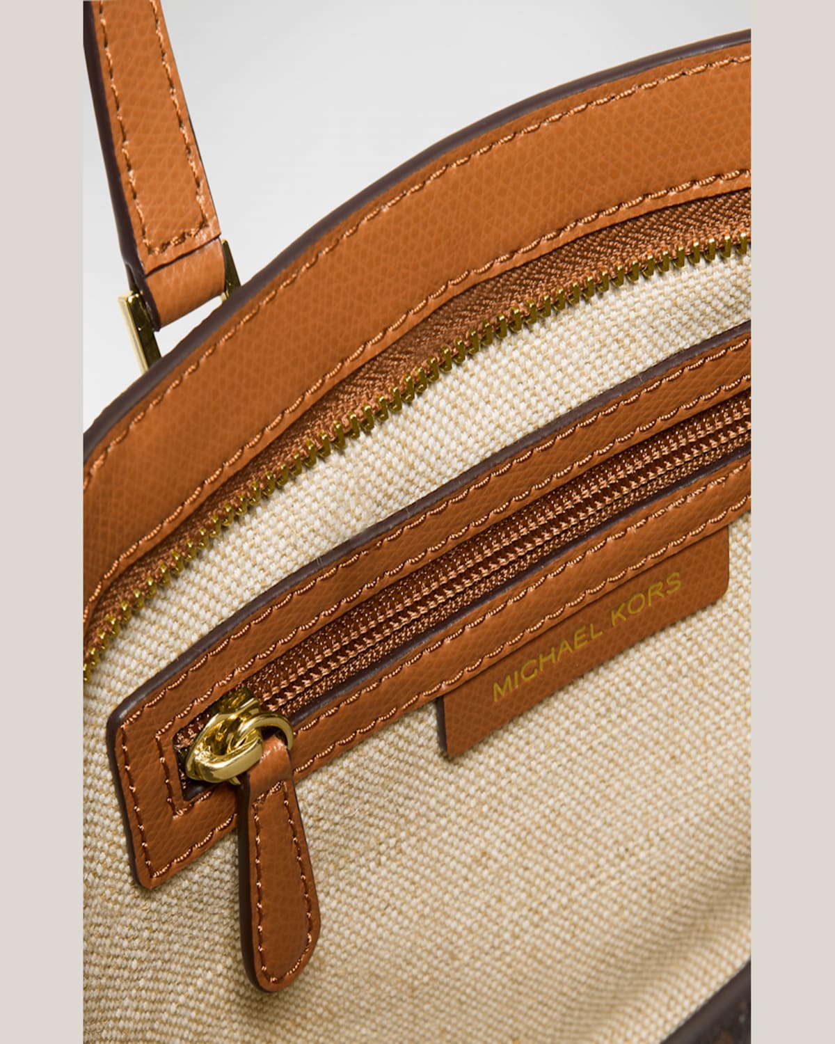 MICHAEL MICHAEL KORS TARYN MONOGRAM CROSSBODY TOTE BAG 