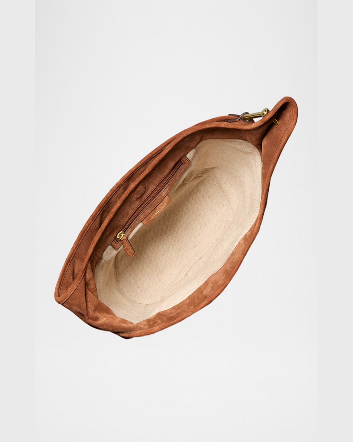 Michael Michael Kors Sonny Suede Hobo Bag In Luggage