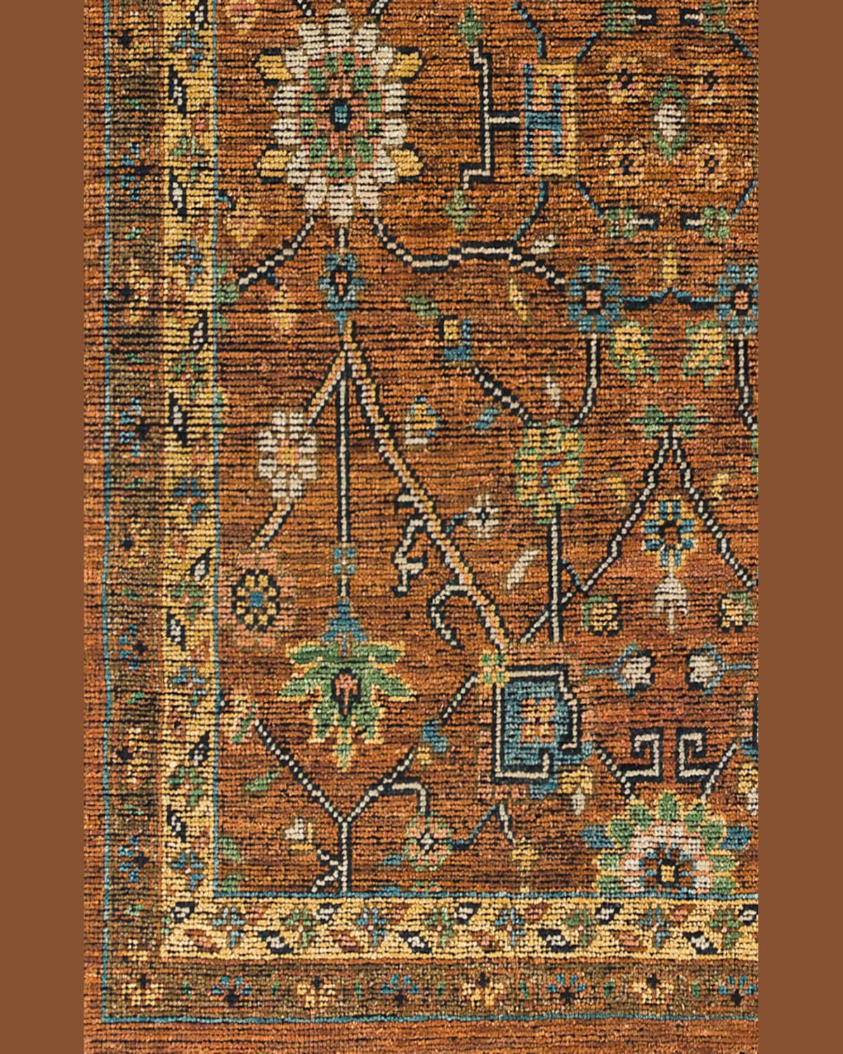 Surya Rugs Reign Hand-knotted Rug, 8' X 10' In Brown/biege