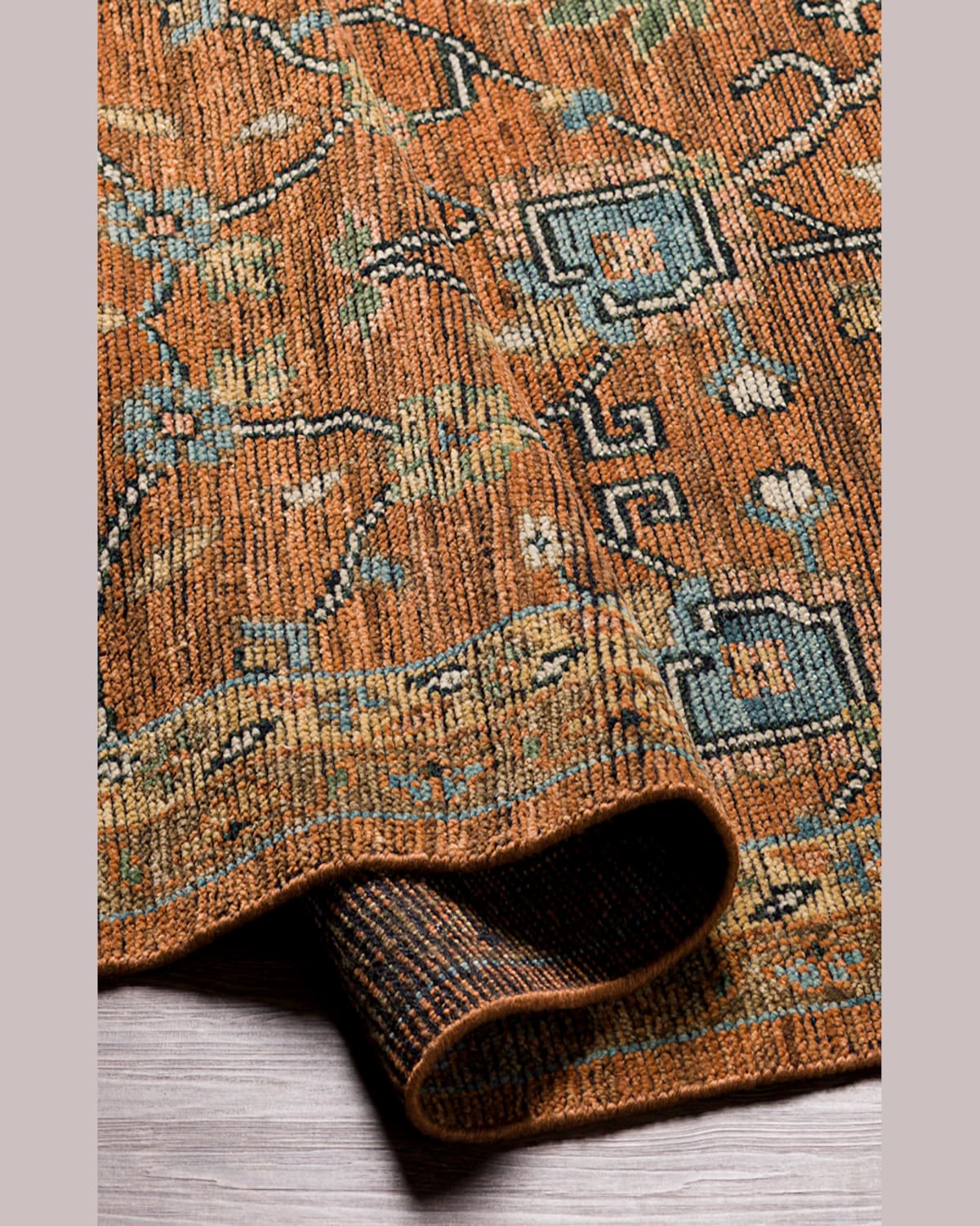 Surya Rugs Reign Hand-knotted Runner 2' X 8' In Brown/biege