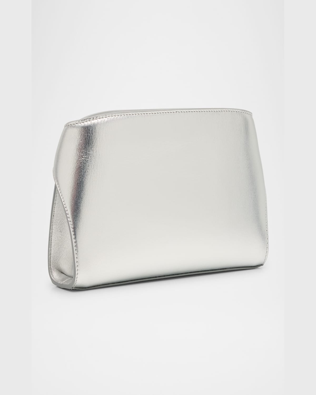 Ferragamo Hug Mini Leather Crossbody Bag In Argento