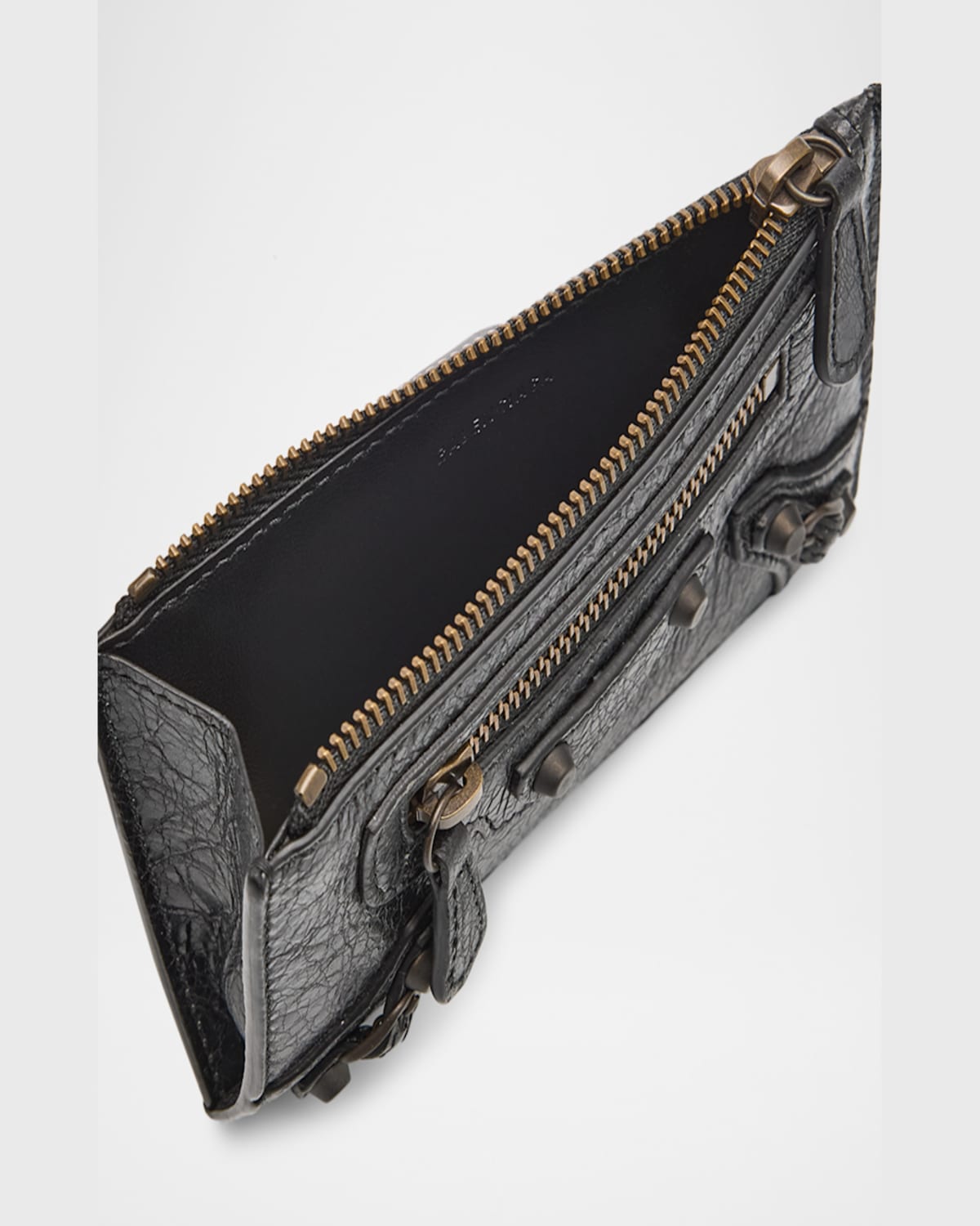 Balenciaga Le City Long Coin And Card H In 1000 Black