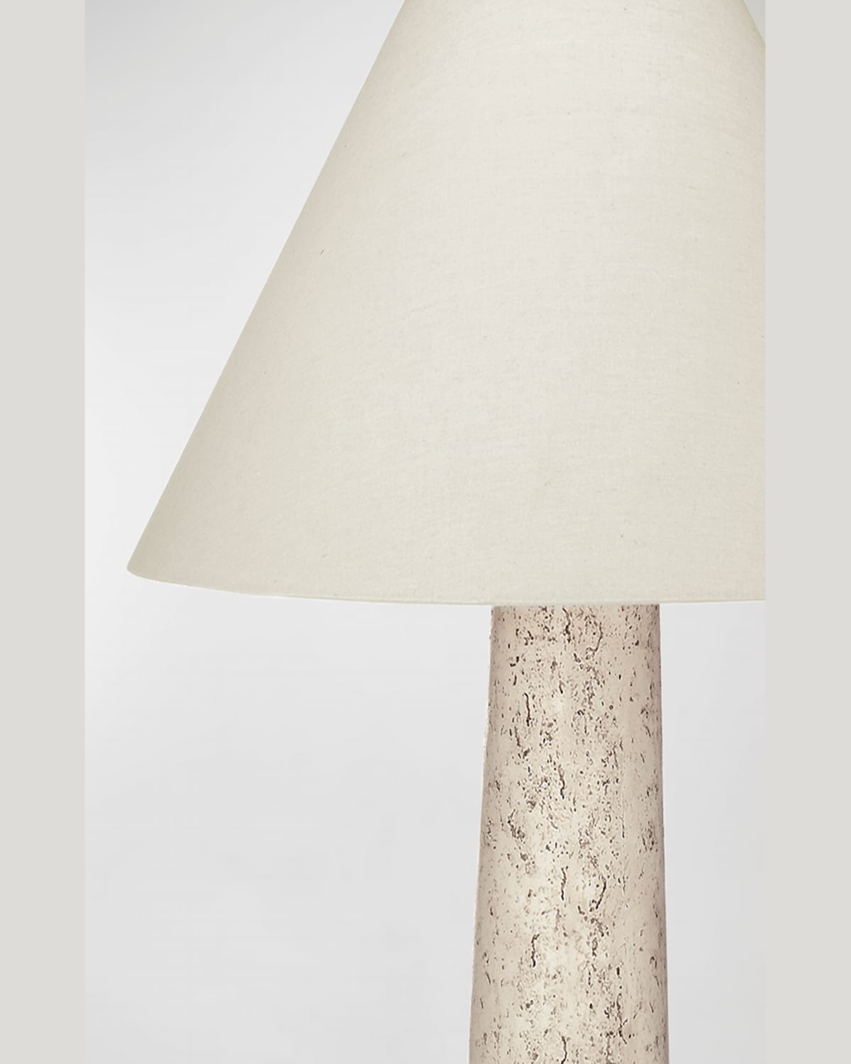 Katherine Noble By Bmc Butler 64" Resin Floor Lamp In Textured Cream