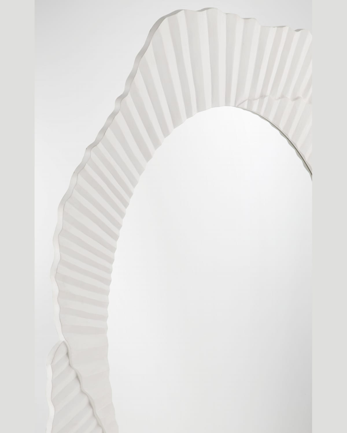 Katherine Noble By Bmc Petal Wall Mirror In White
