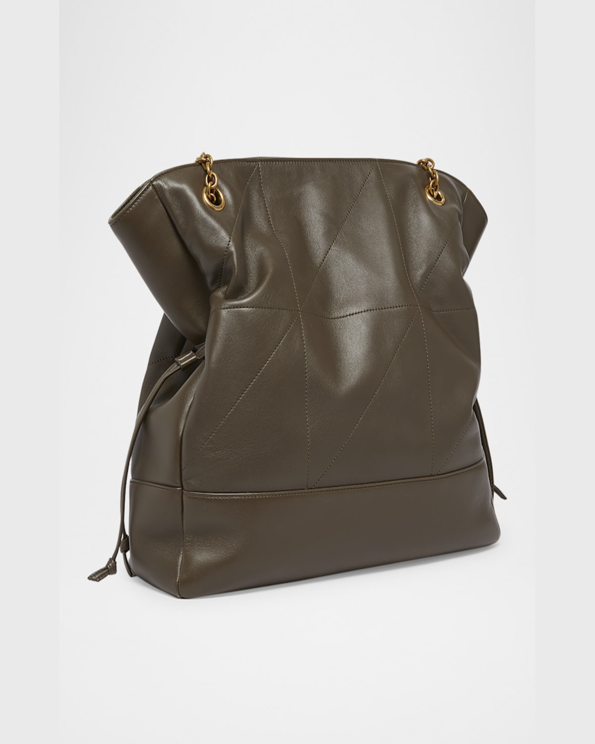 Saint Laurent Jamie 4.3 Shopping Tote Bag In Quilted Leather In Dark Bordeaux