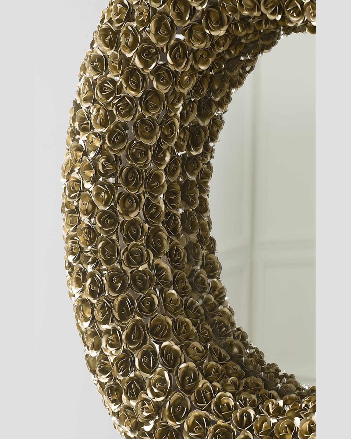Neiman Marcus Rose Mirror In Gold