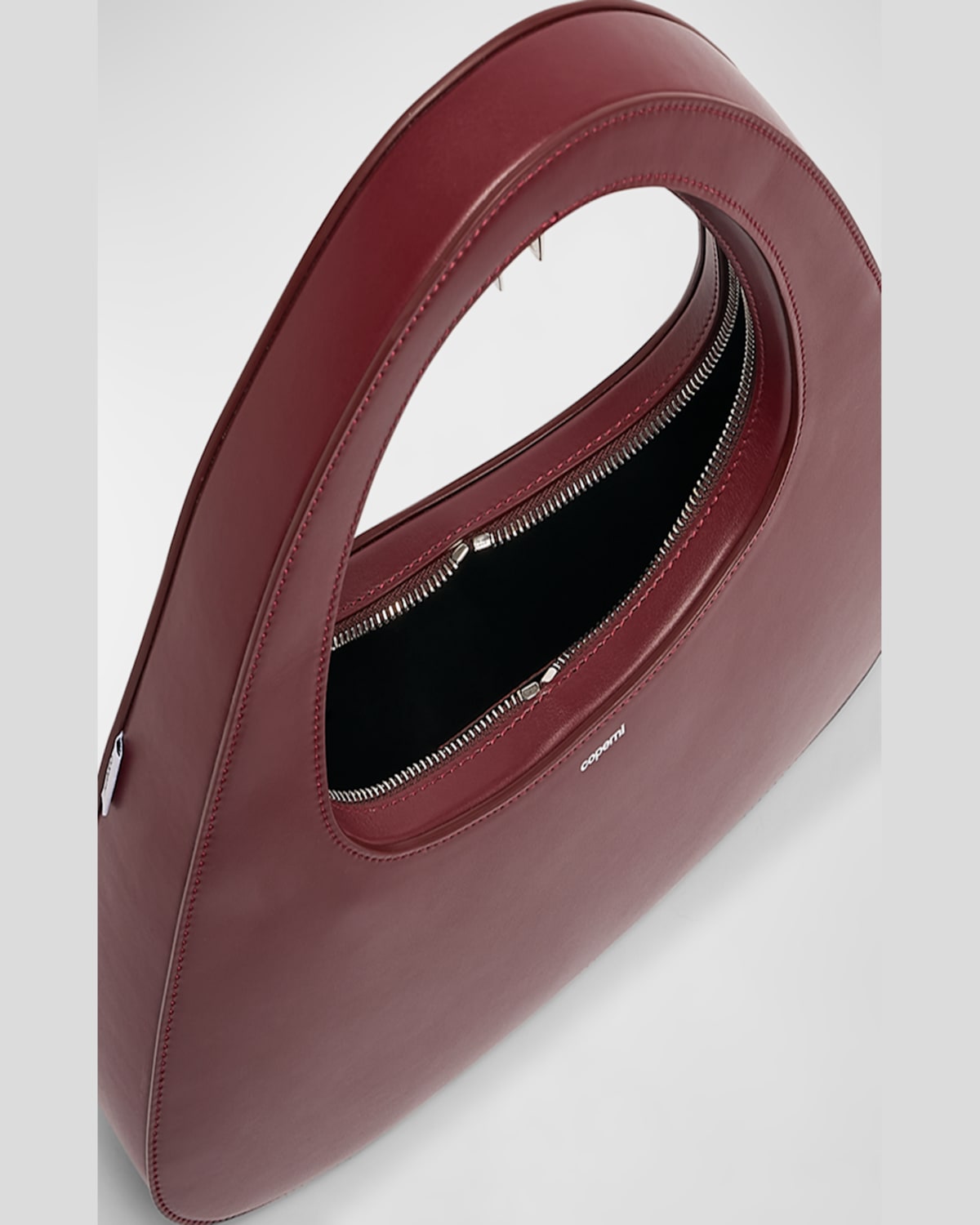 COPERNI SWIPE LARGE ZIP LEATHER SHOULDER BAG 