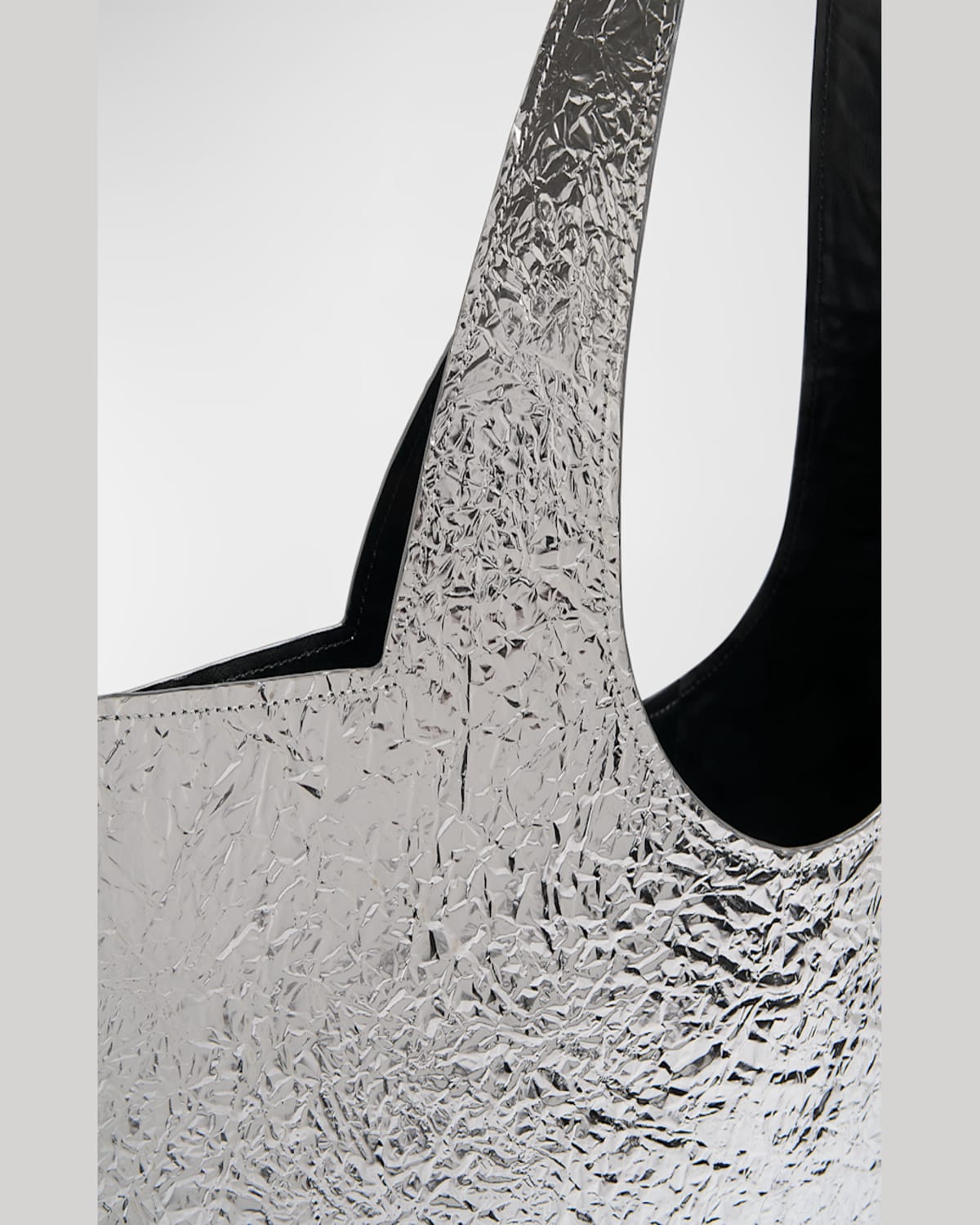 COPERNI STAR FOIL LEATHER TOTE BAG 
