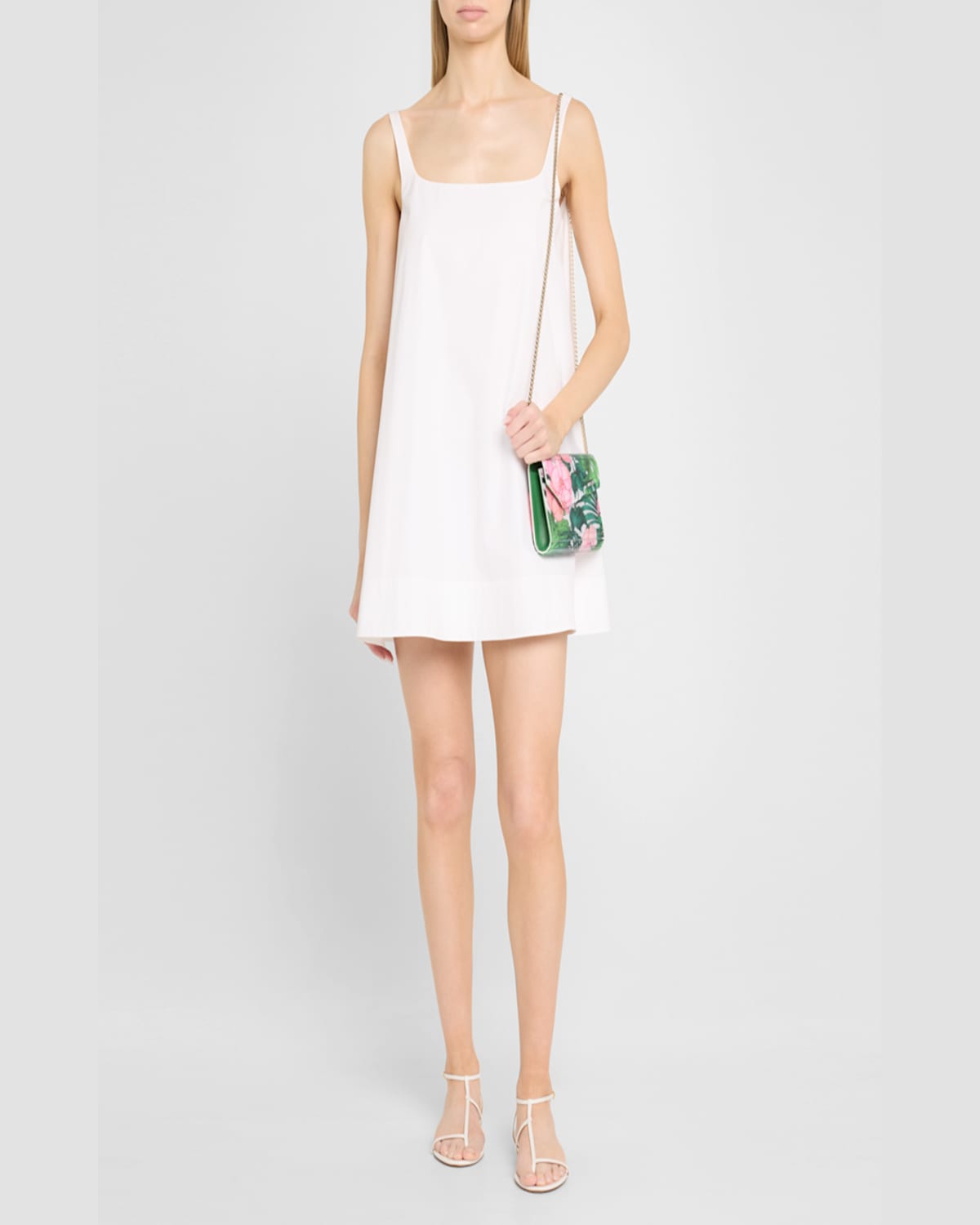 Jimmy Choo Candy Flower Printed Clutch Bag In Tropical